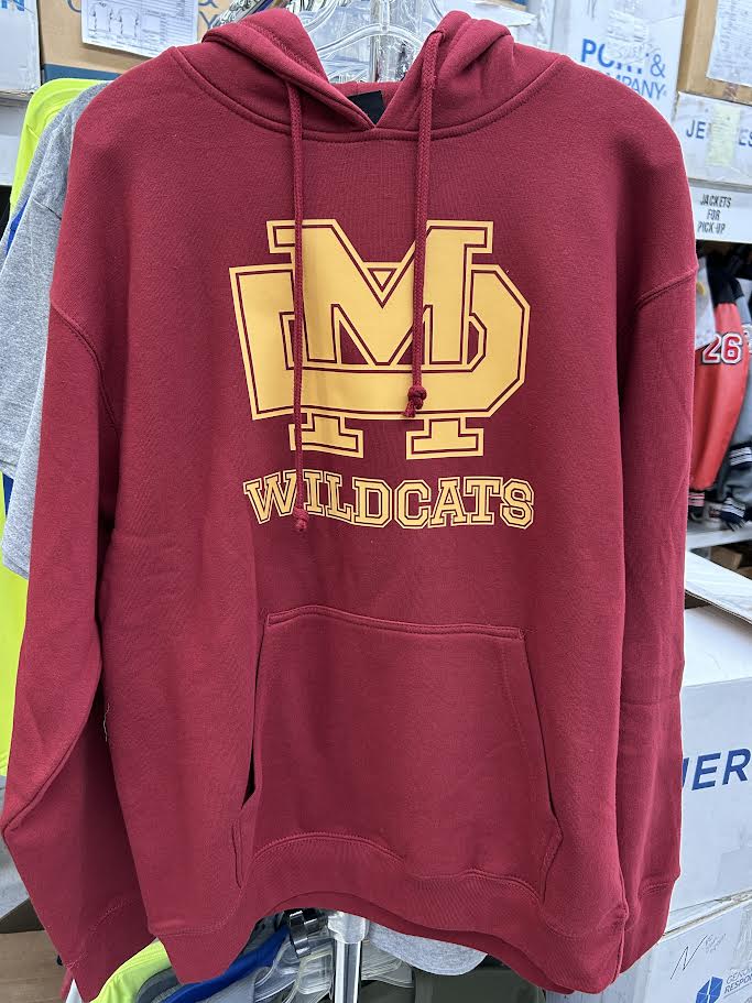 Mater Dei - MD Stacked Pennant Hood