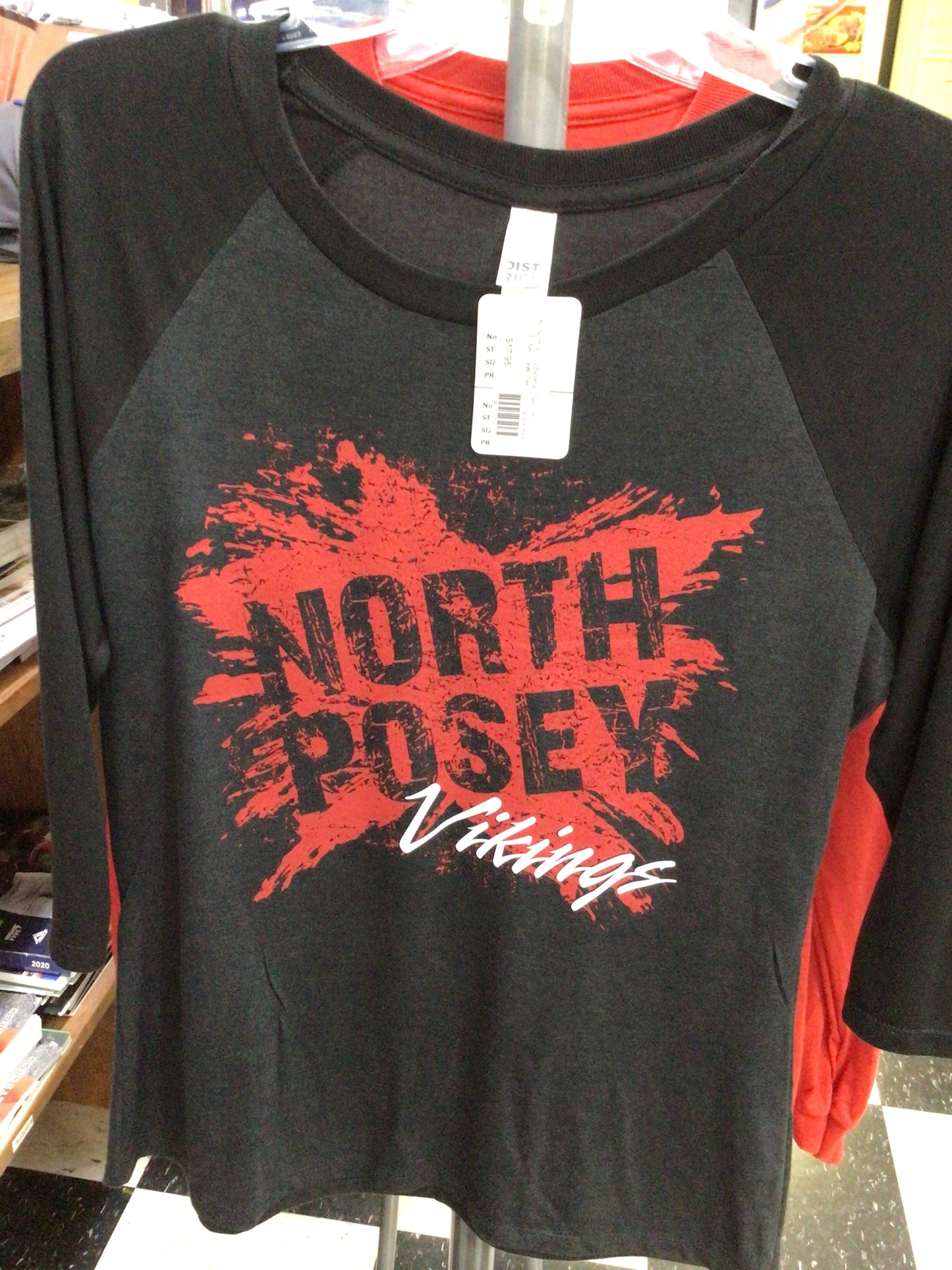 North Posey - NL Splatter 3/4 Sleeve