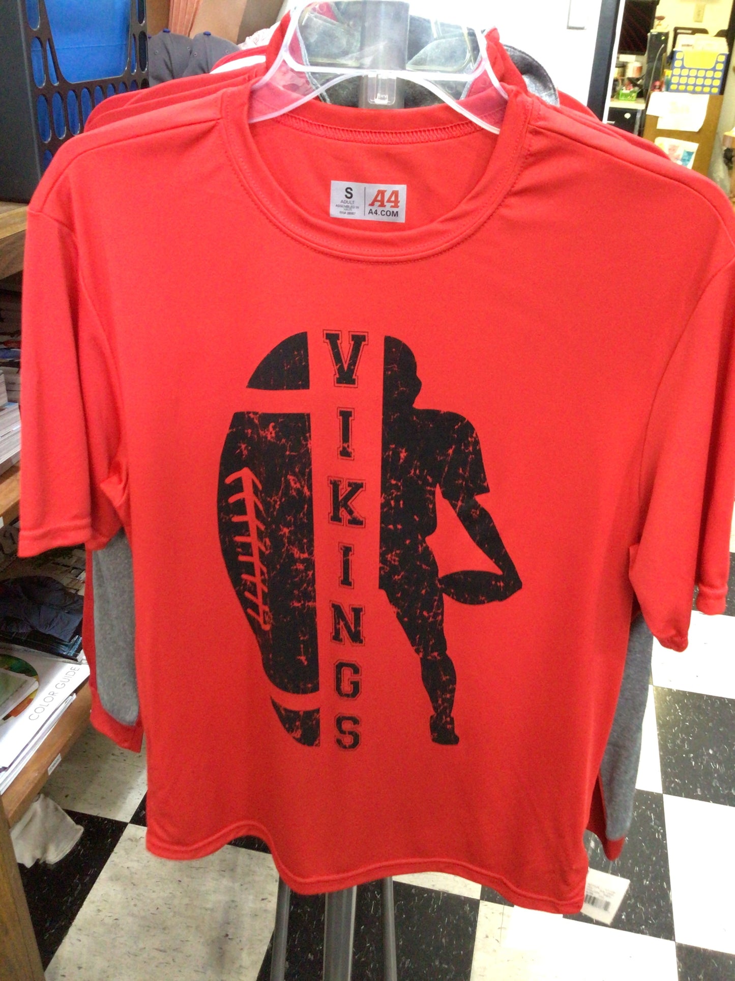 North Posey - Football Man A4 Dri Fit S/S