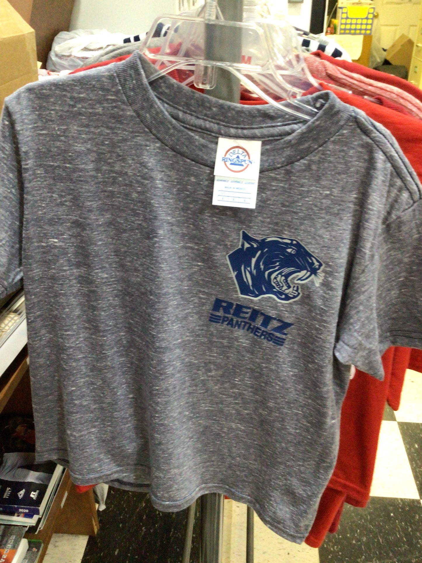 Reitz - Youth Panther Head Dela S/S Tee