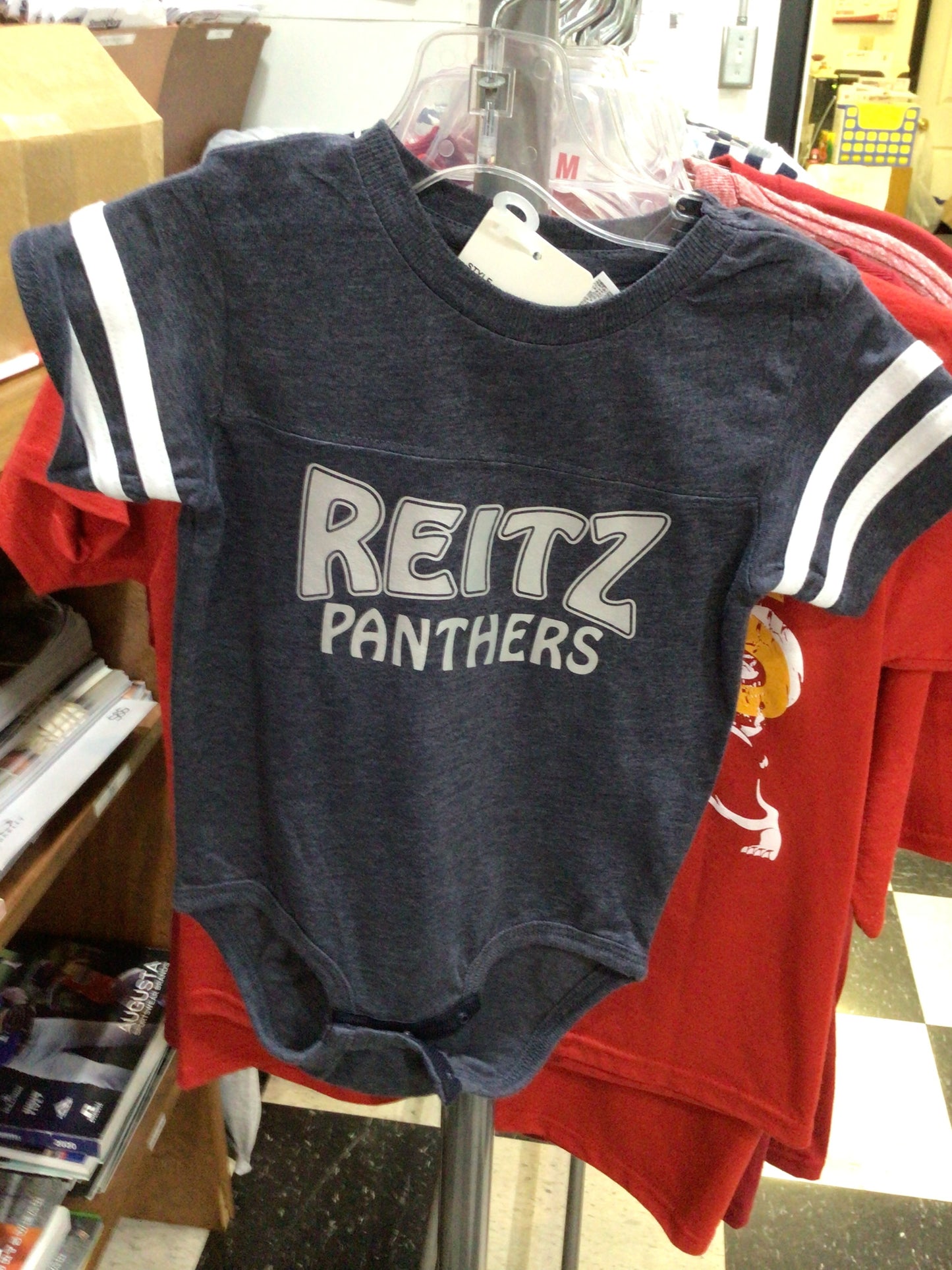 Reitz - Panthers Infant Jersey Onesie