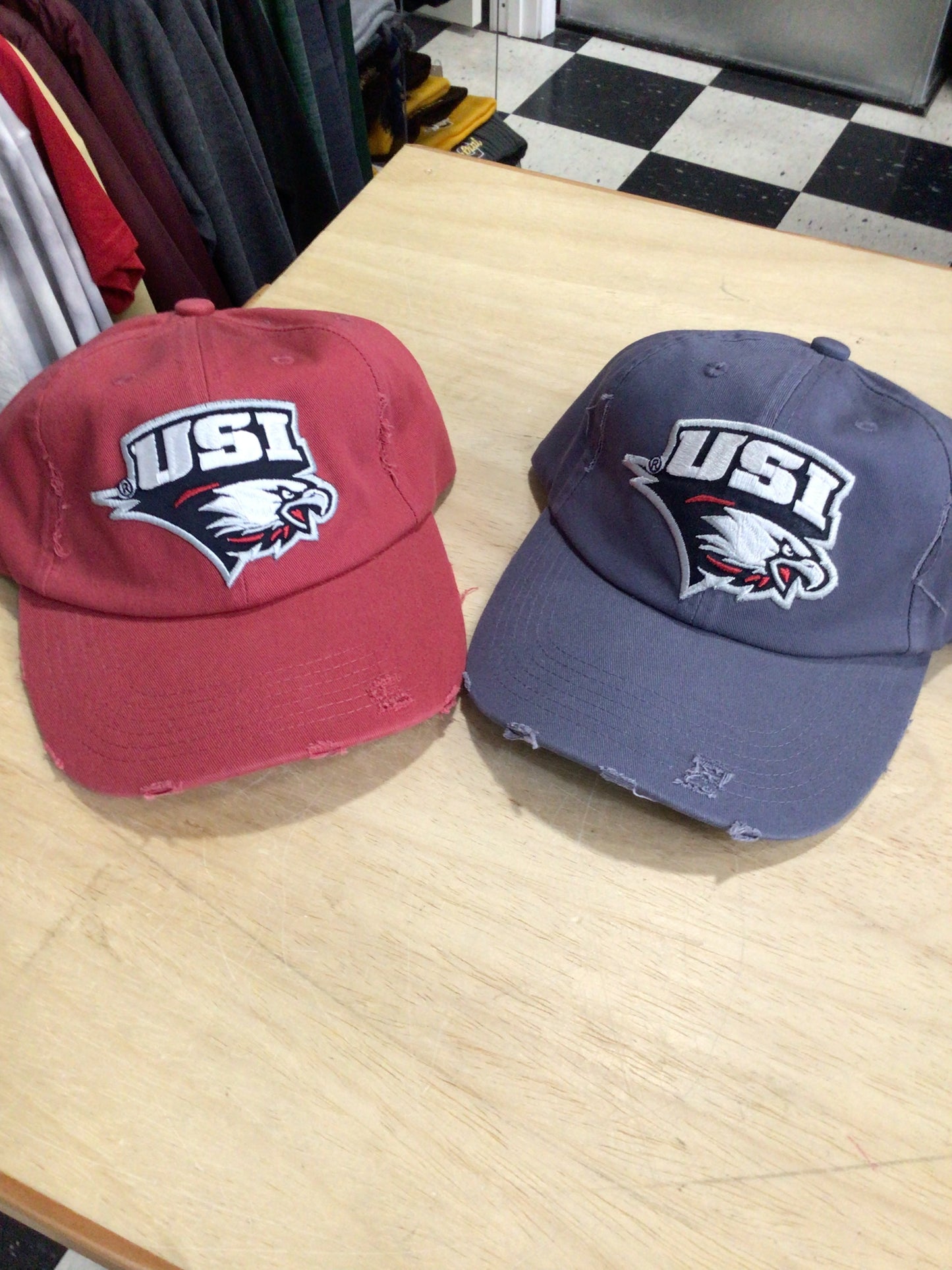 USI - DT Distressed Eagle Head Cap