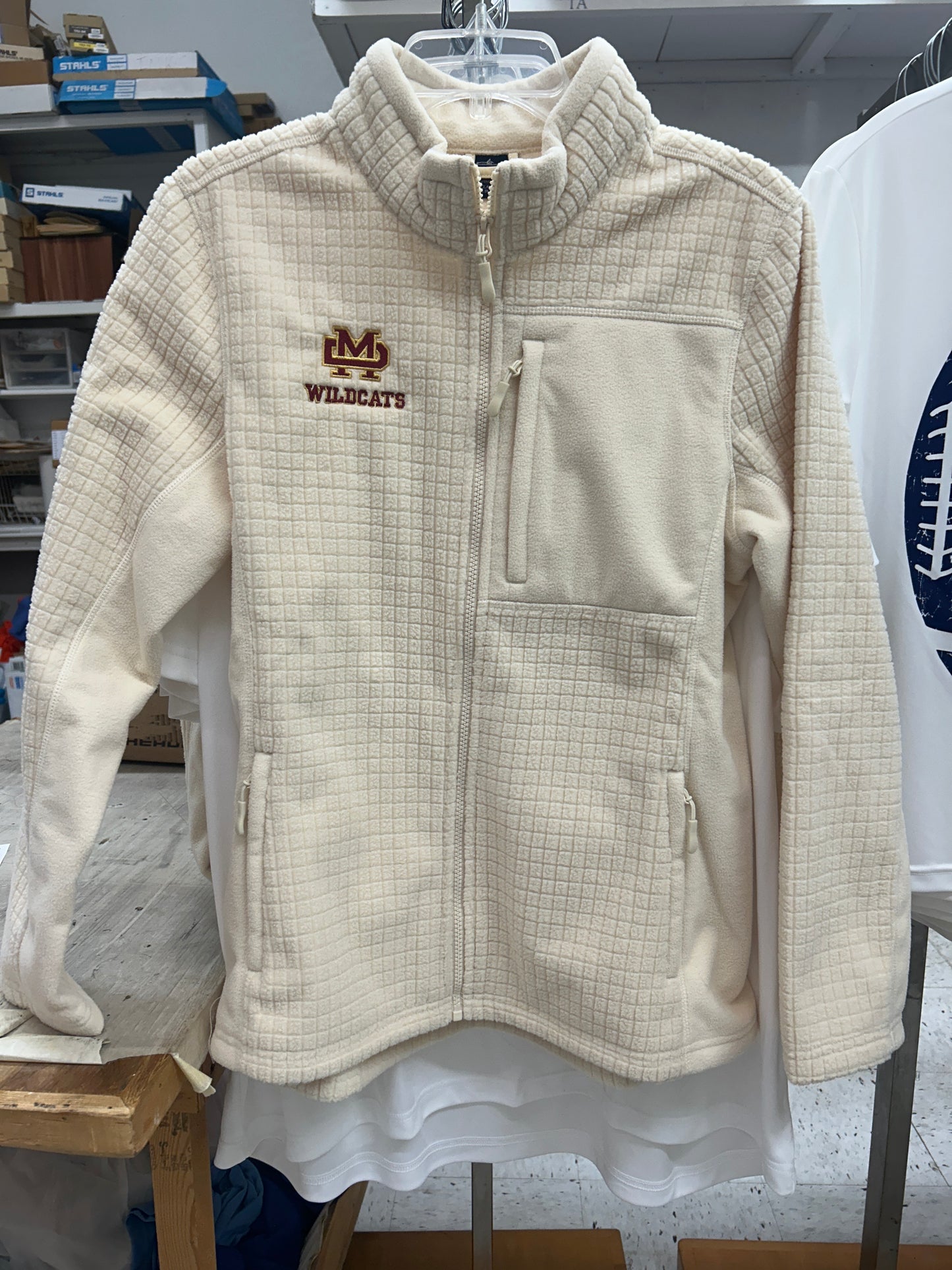 Mater Dei - Charles River Womens Embriodered Fleece Jacket