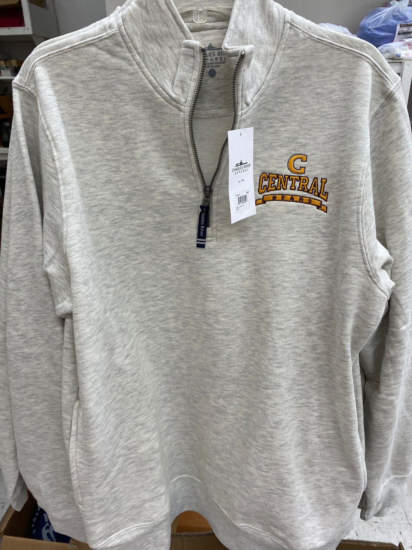 Central - Charles River Crosswind 1/4 Zip