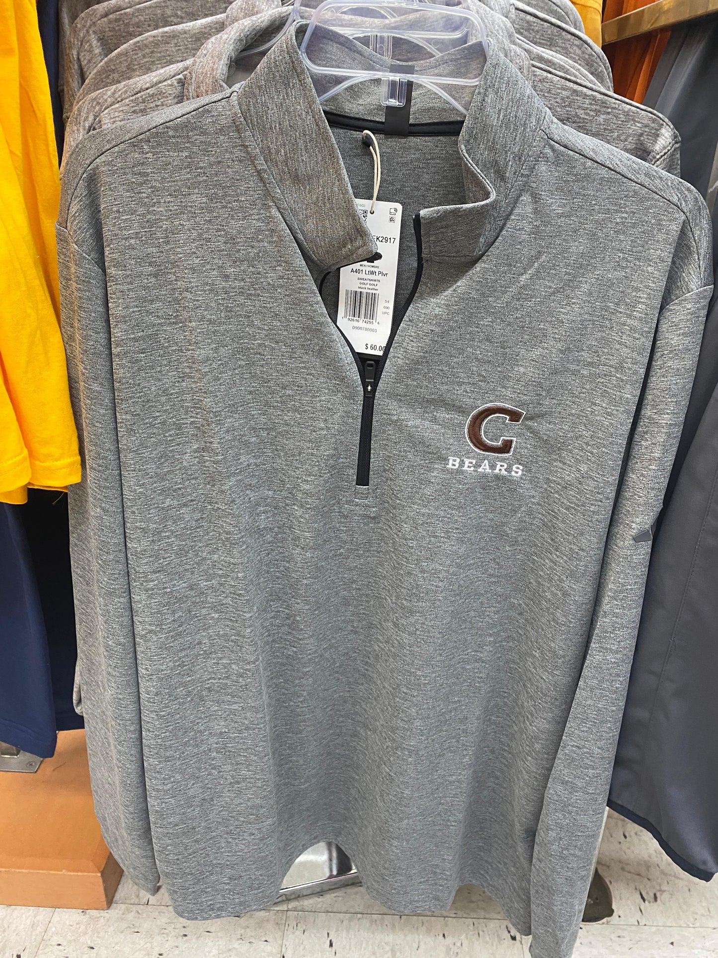Central - Adidas 1/4 Zip