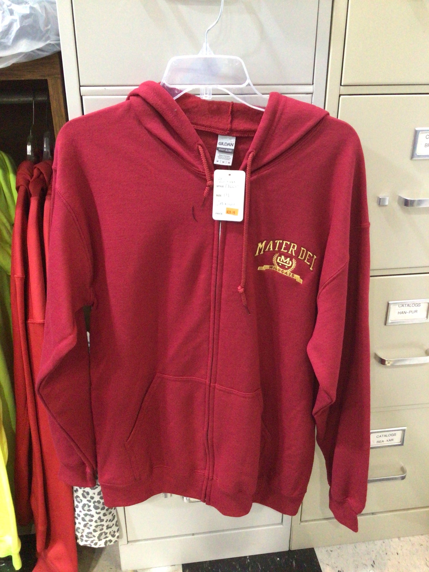 Mater Dei - Arch Gildan Full Zip Hood