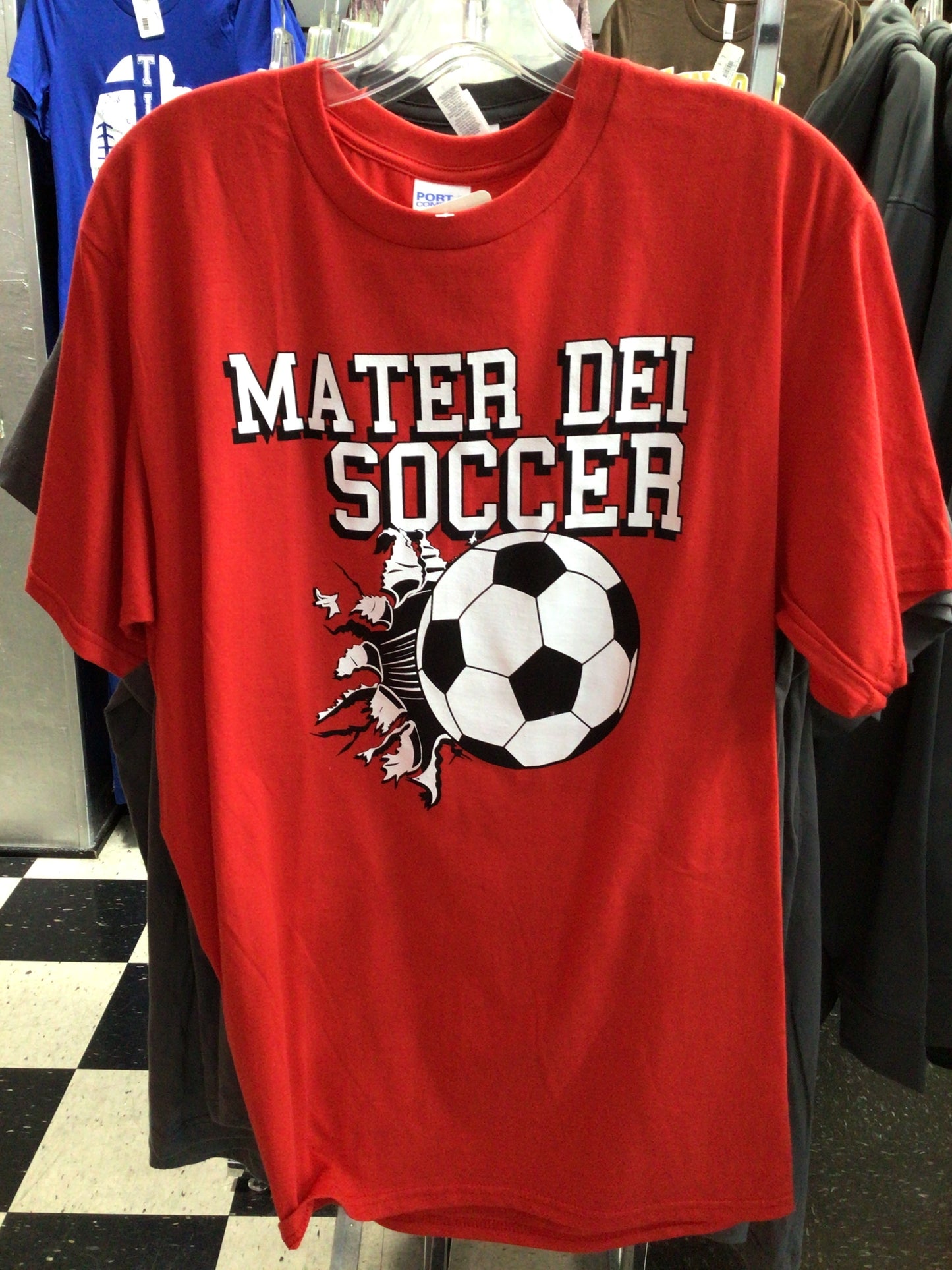 Mater Dei - Soccer Ball PC S/S Tee