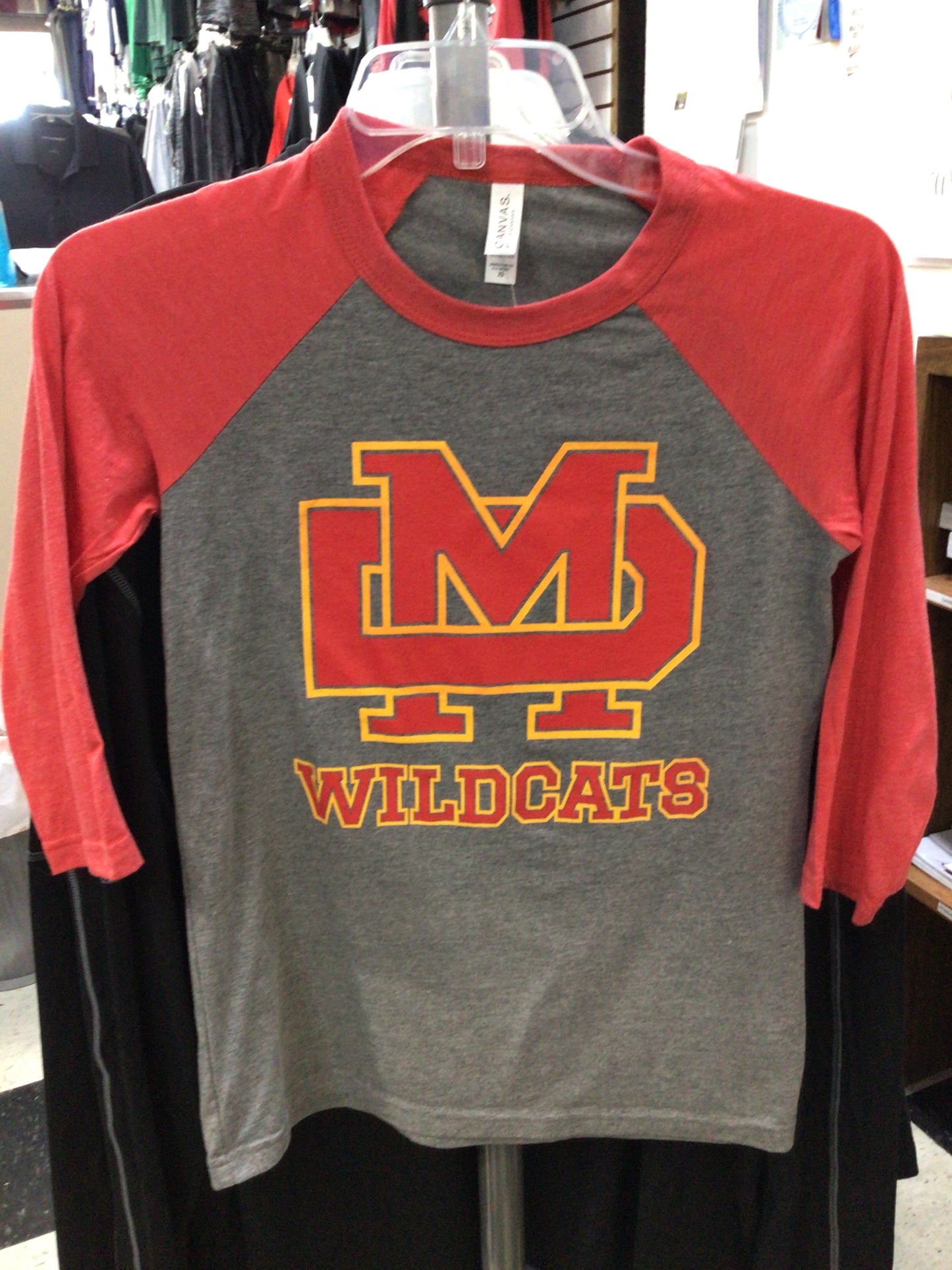 Mater Dei - MD Stacked Baseball Tee