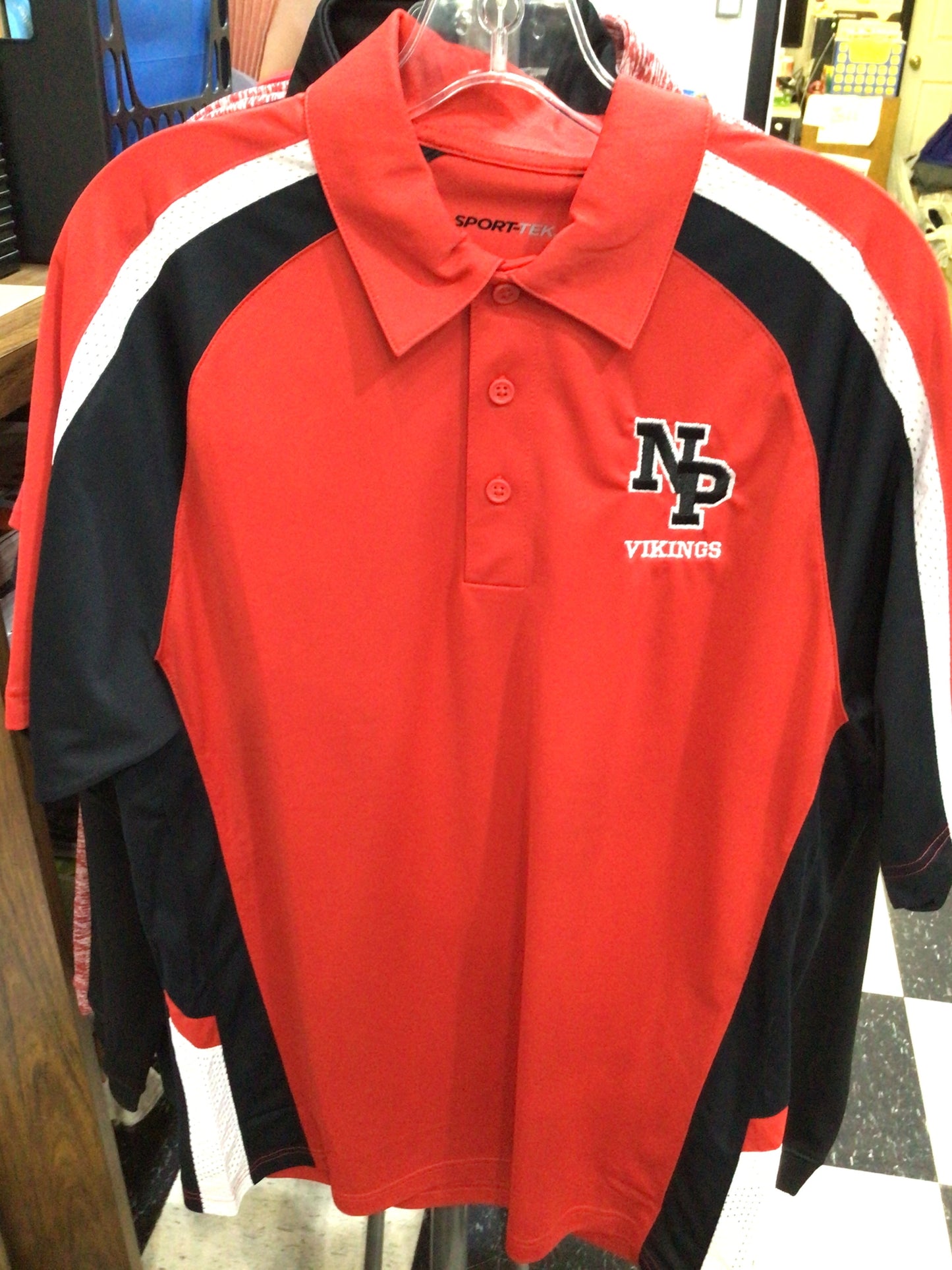 North Posey - NP Sport Tek Tricolor Polo