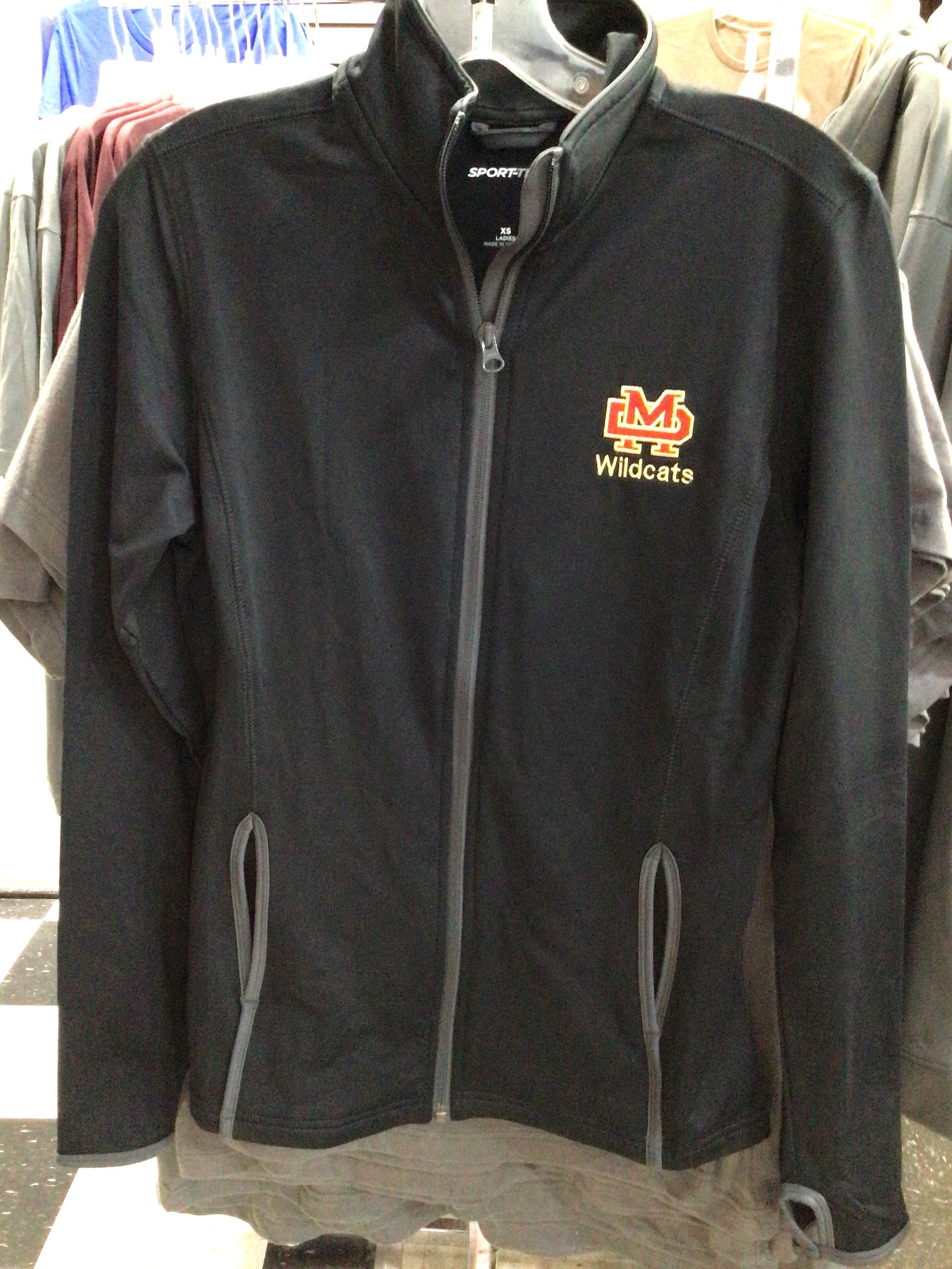 Mater Dei - Ladies Interlock MD Contrast Full Zip
