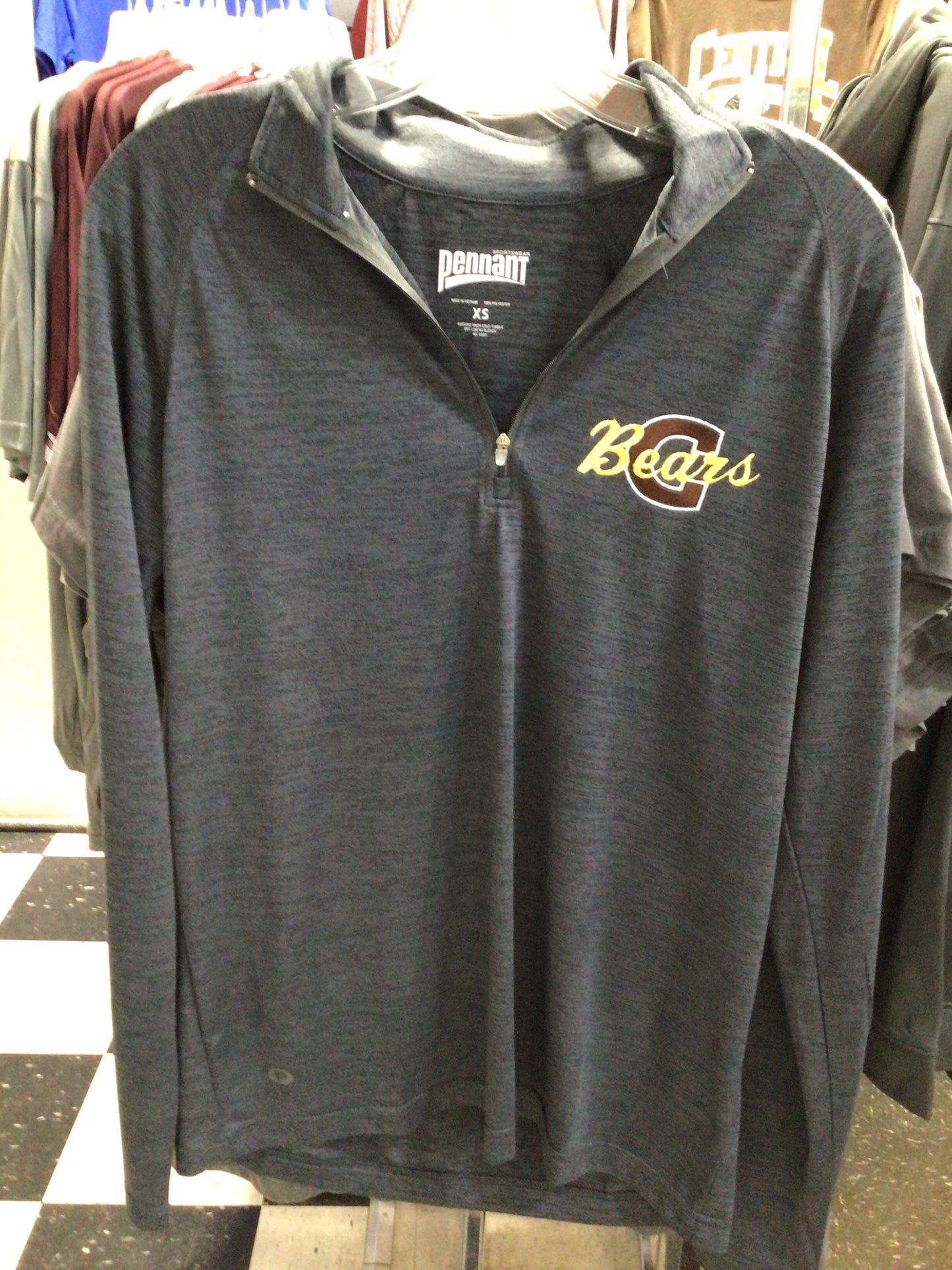 Central - CBears Dri Fit 1/4 Zip
