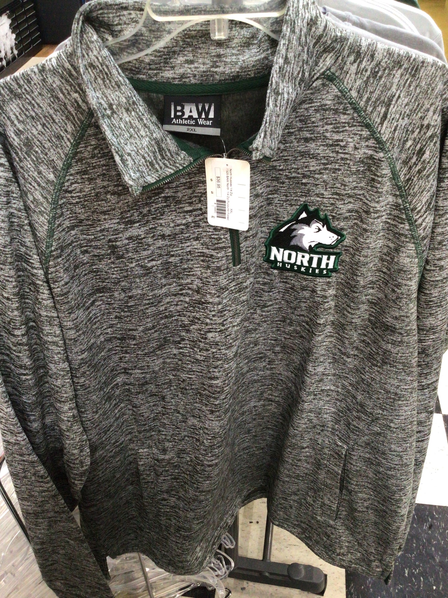 North - BAW Huskie Head 1/4 Zip