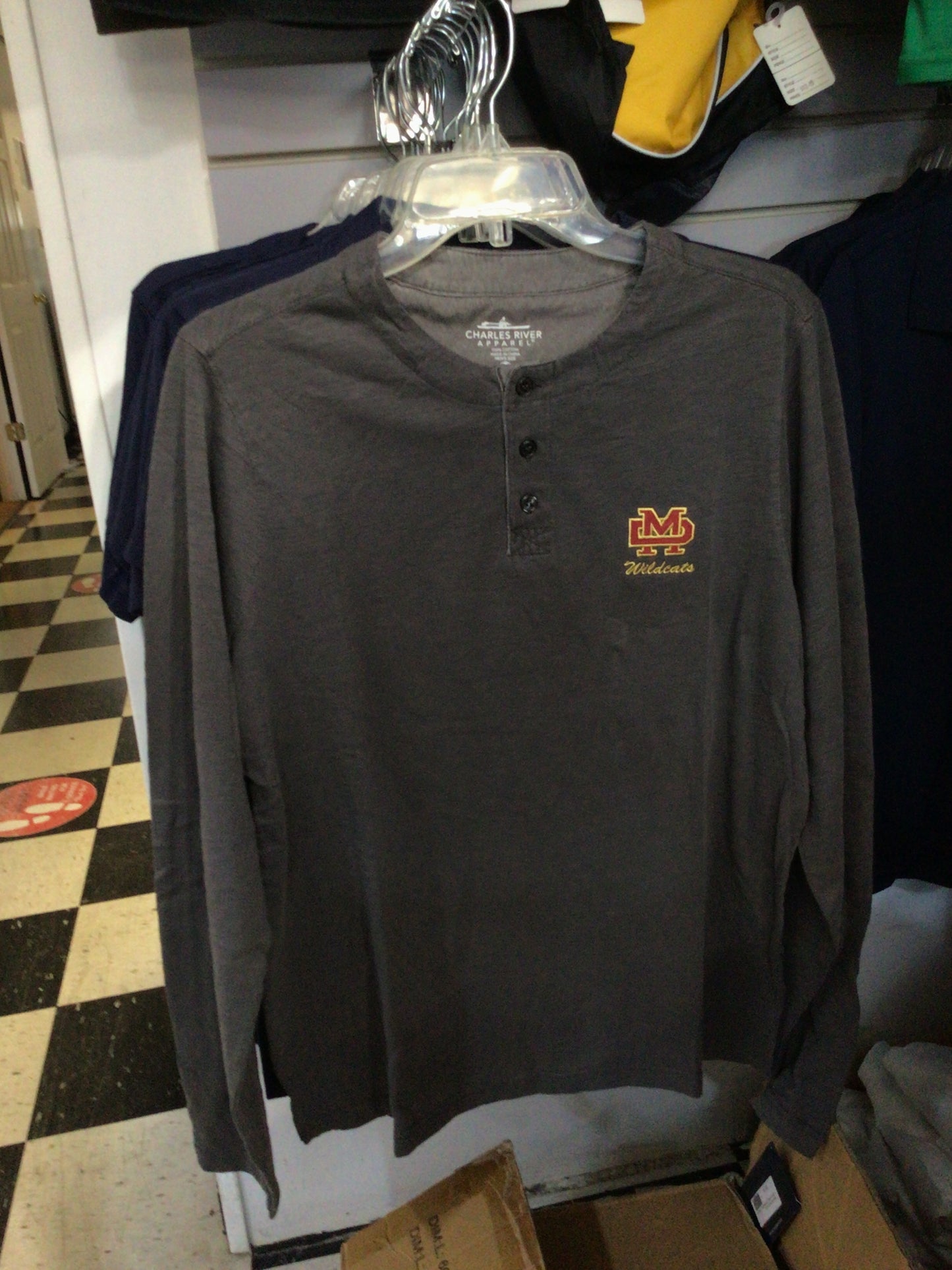 Mater Dei - MD Men’s Henley C.R. Shirt