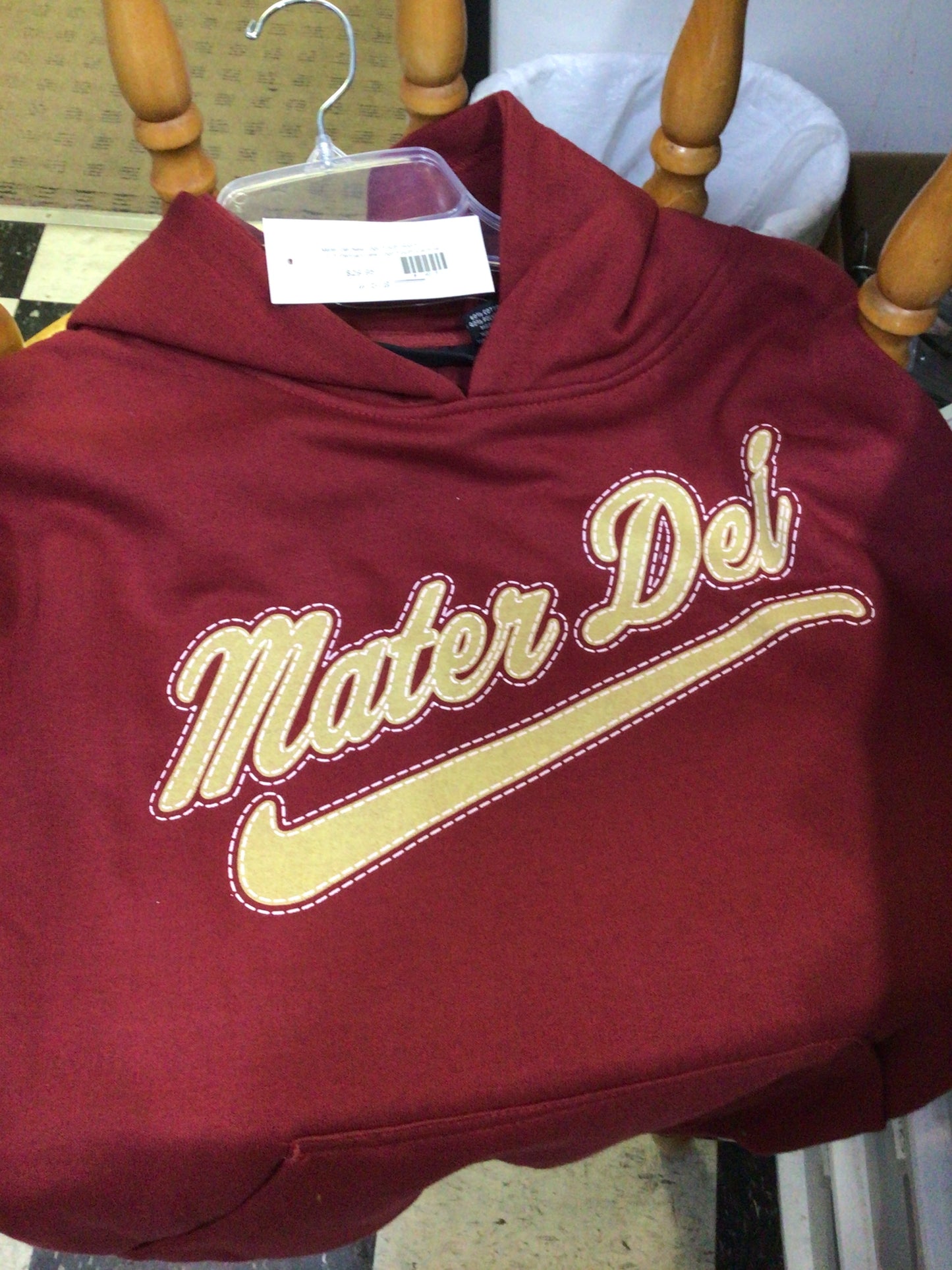 Mater Dei - Youth Stitch Pennant Hoodie