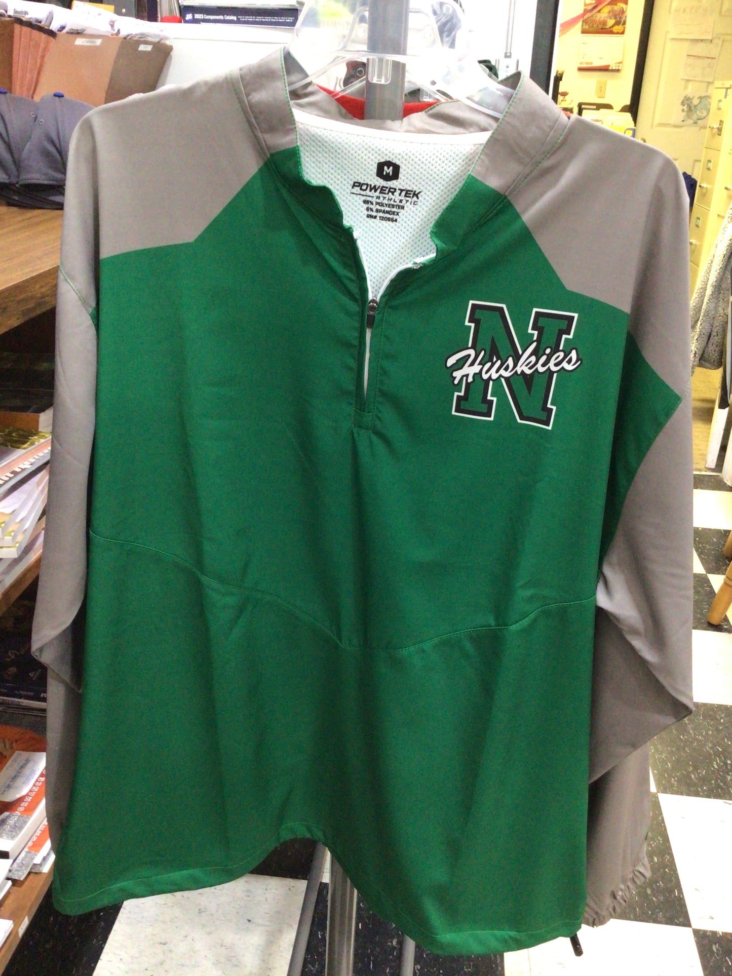 North - NHuskies Power Tek 1/4 Zip