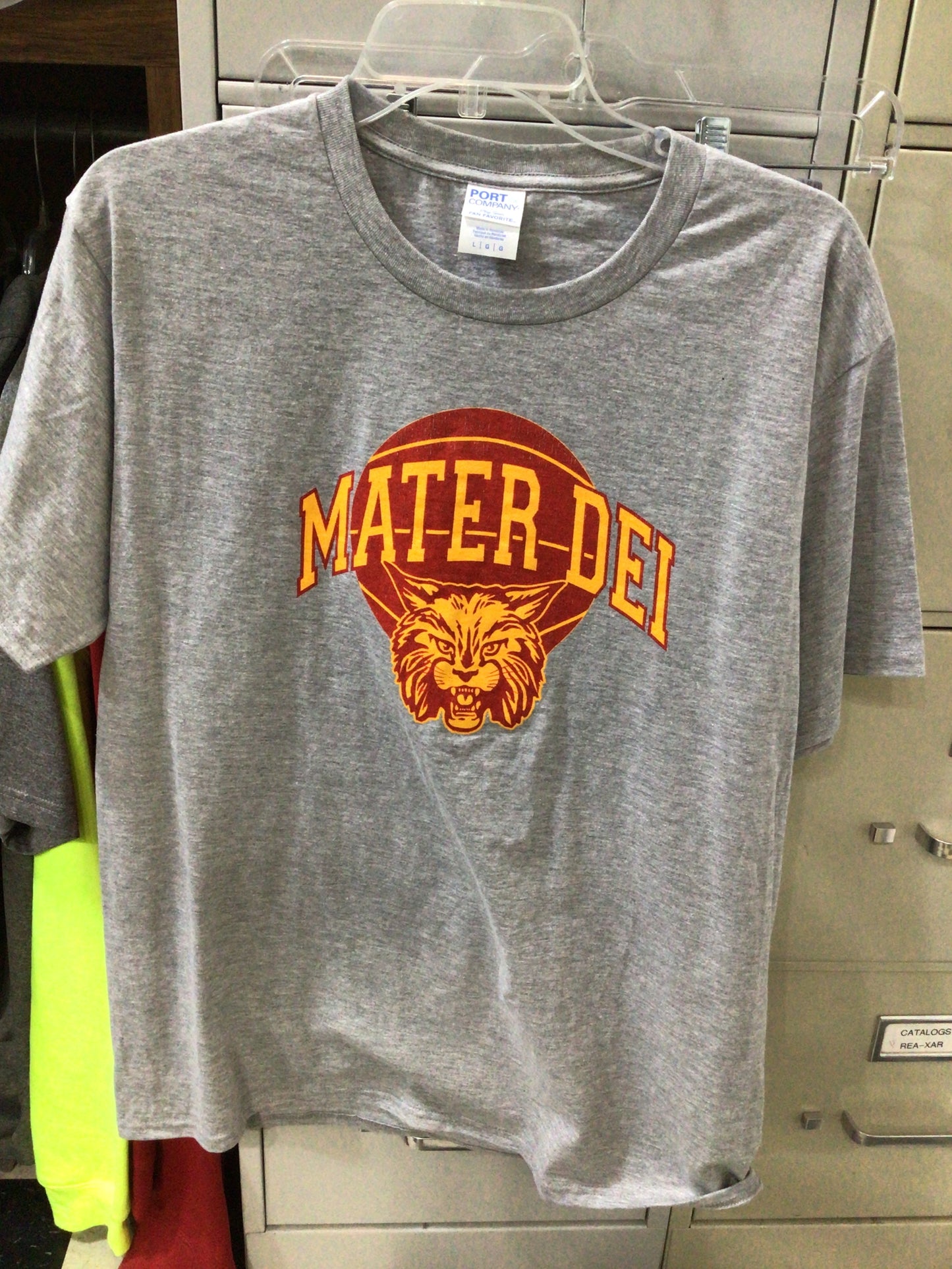 Mater Dei - Basketball Wildcat Head P+C S/S