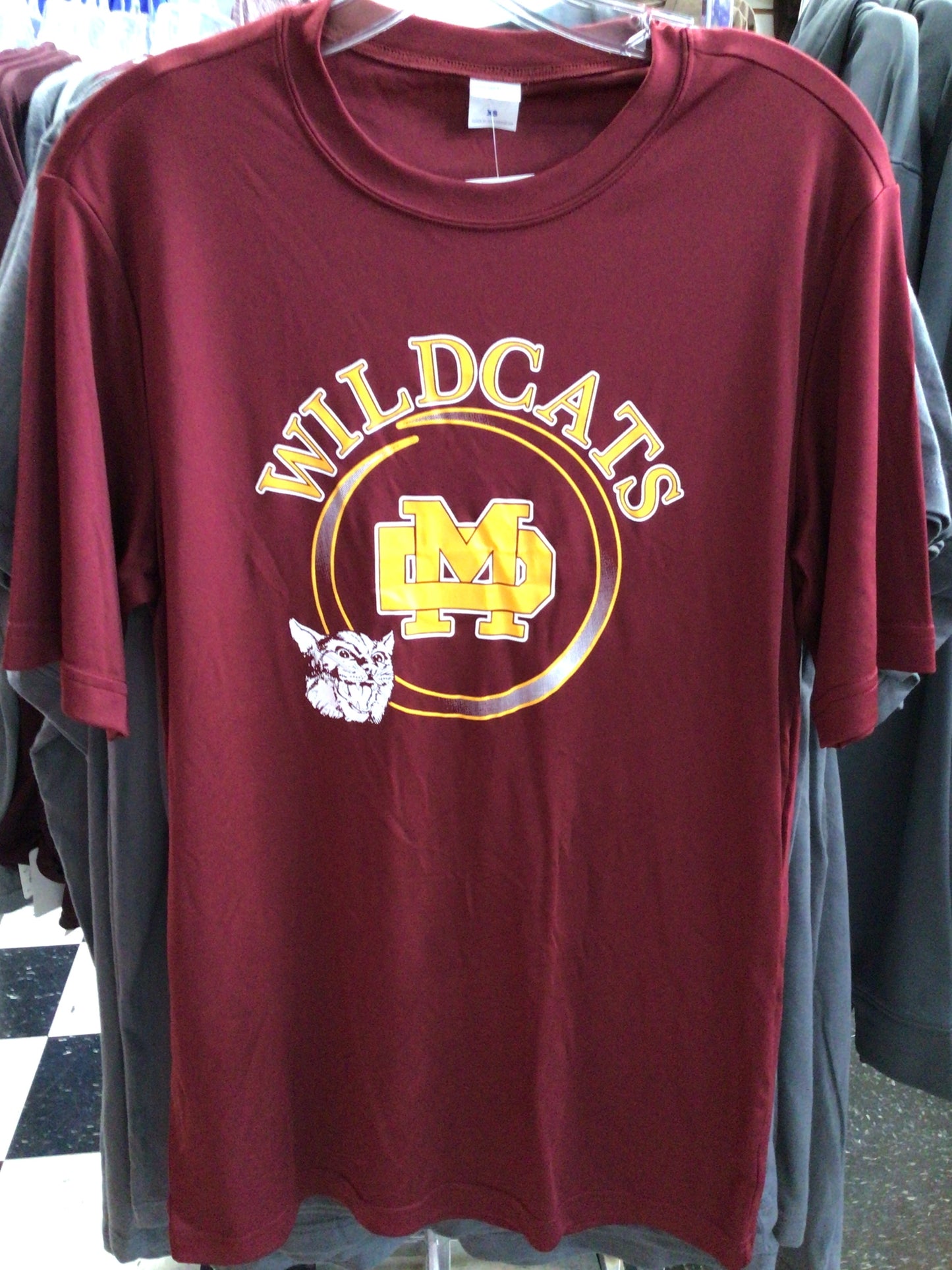 Mater Dei - Wildcat Head Dri Fit Tee