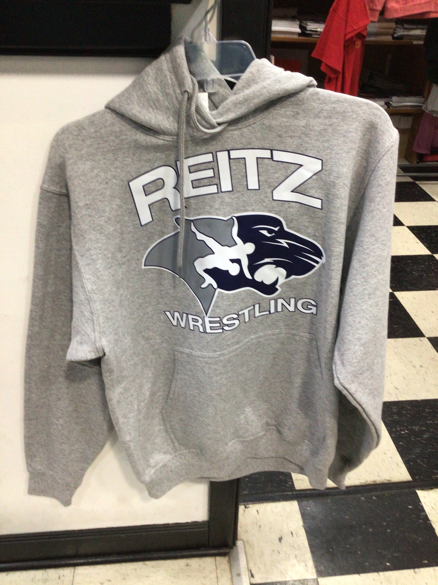 Reitz- Wrestling Panther Head P+Co Hoodie
