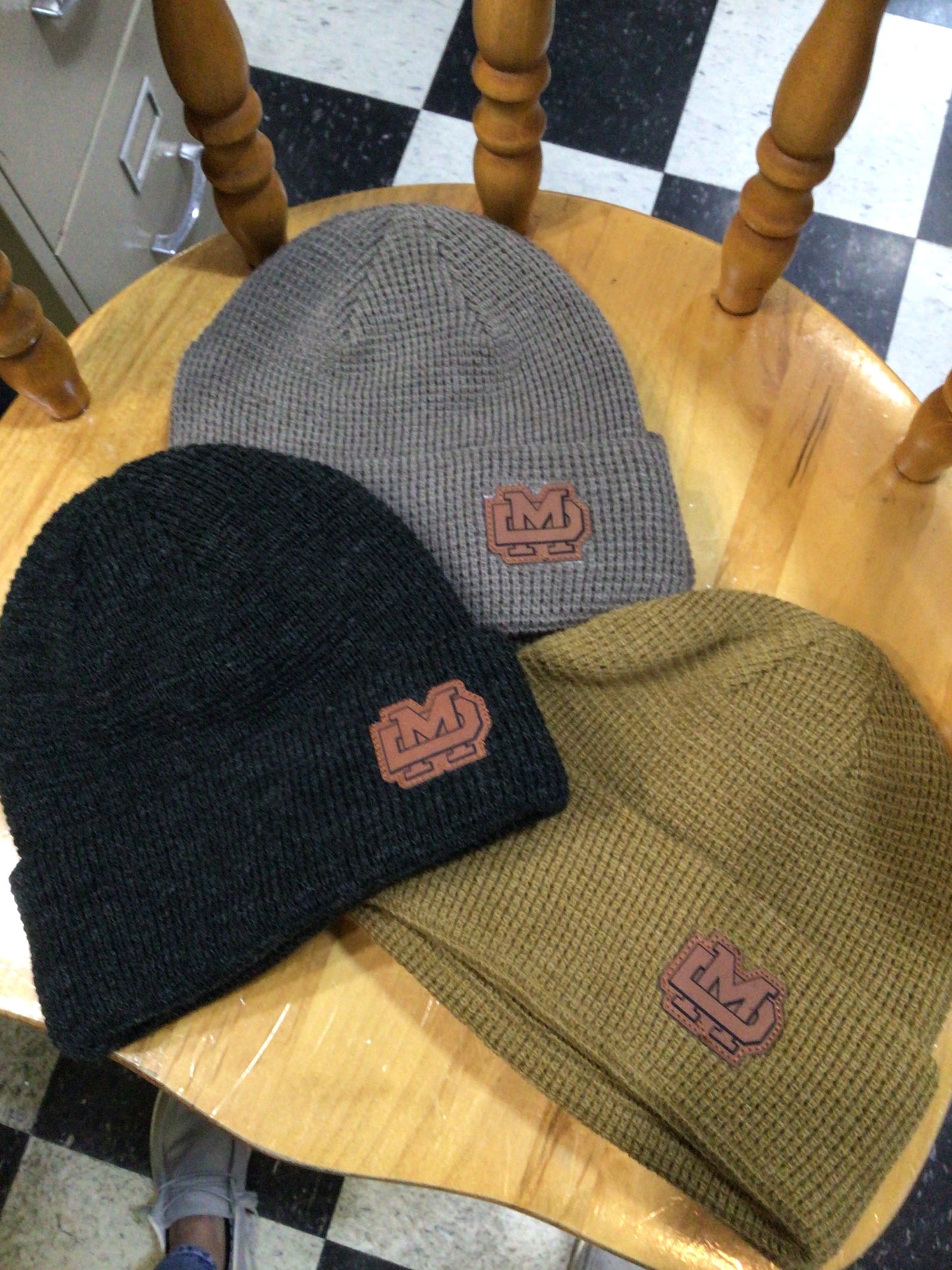Mater Dei - Pacific Waffle Knit Cuff Beanie