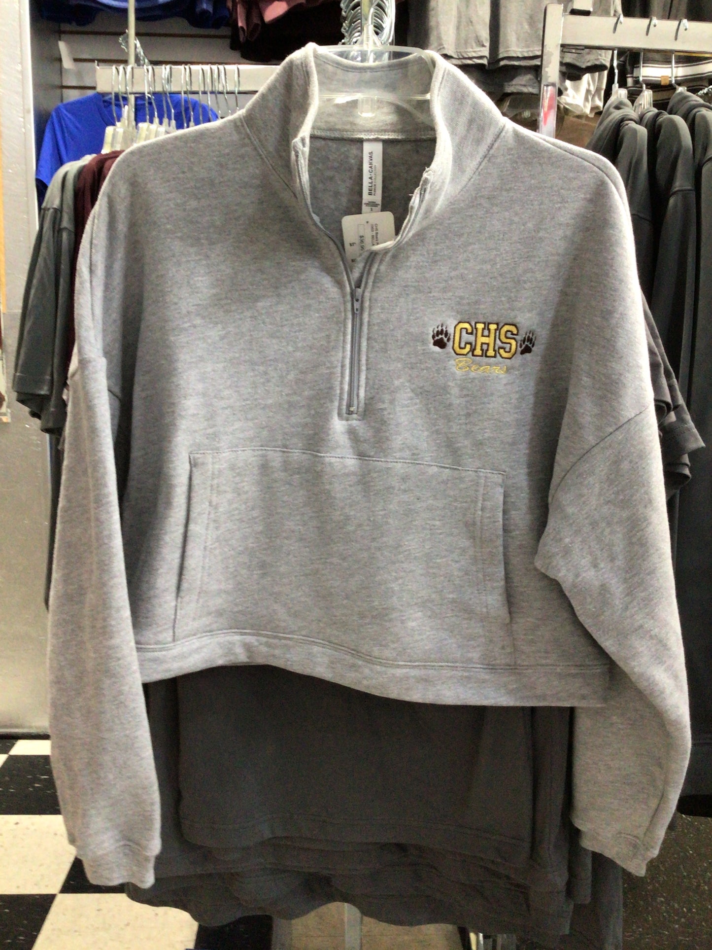 Central - Ladies Bears Paws 1/4 Zip