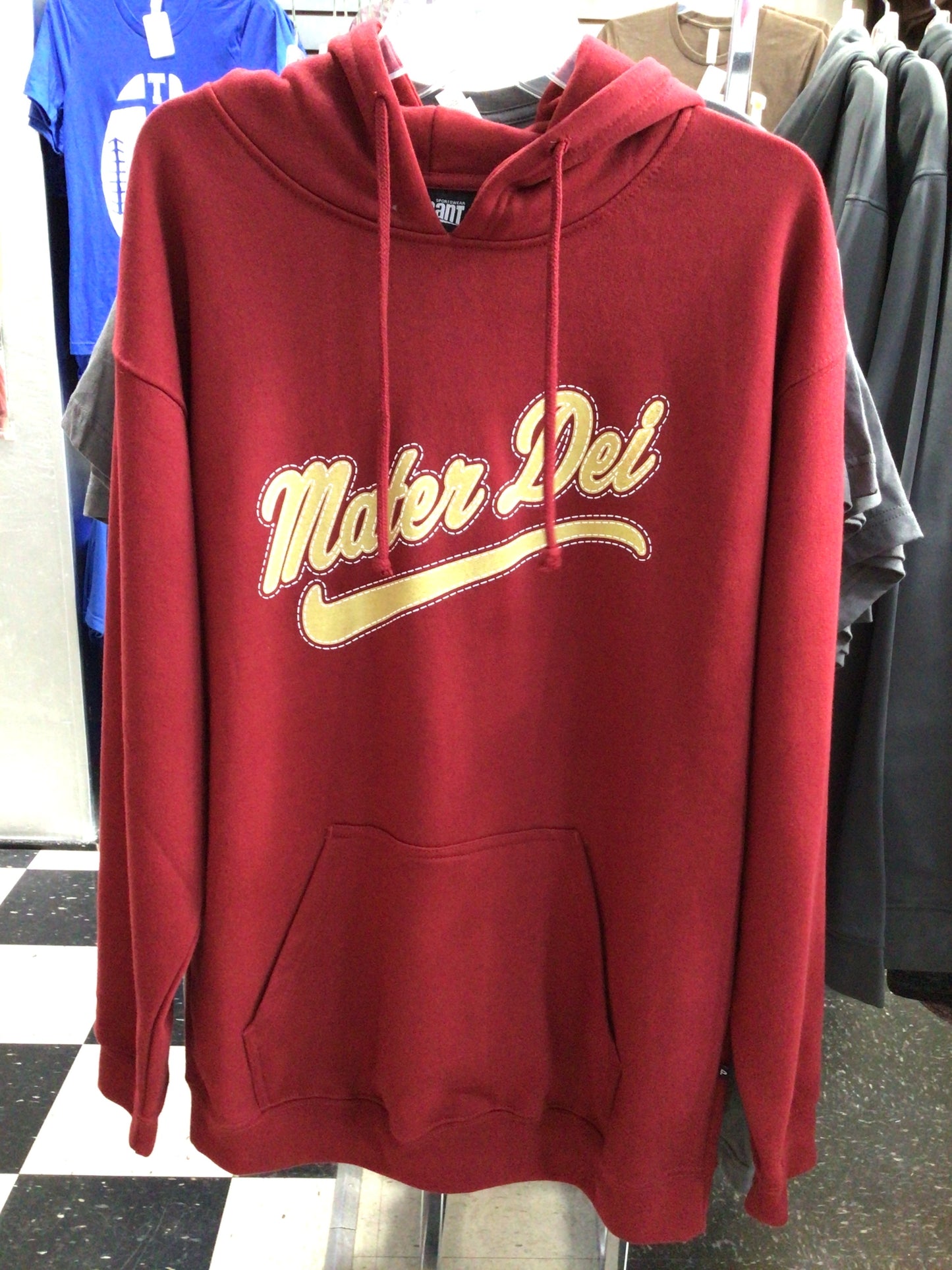 Mater Dei - Pennant Stitch Hoodie