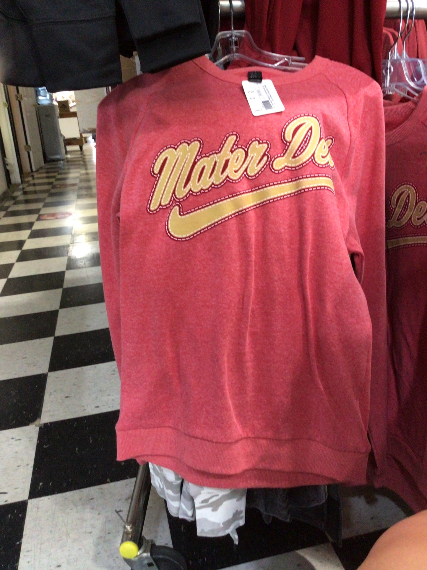 Mater Dei - Stitch Logo Fleece Crew