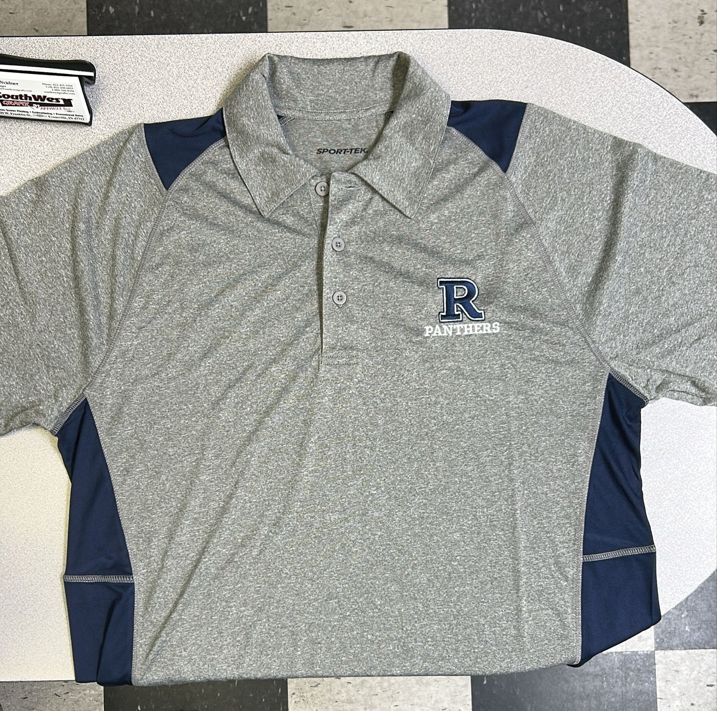Reitz - Heather Colorblock Contender Polo