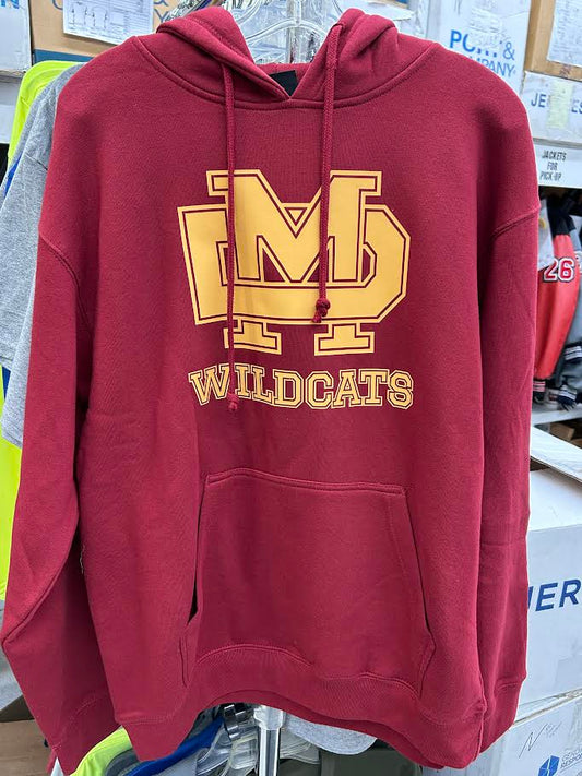 Mater Dei - MD Stacked Pennant Hood