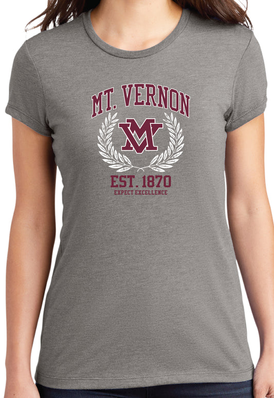 Mt Vernon - Ladies EST S/S Fitted Tee
