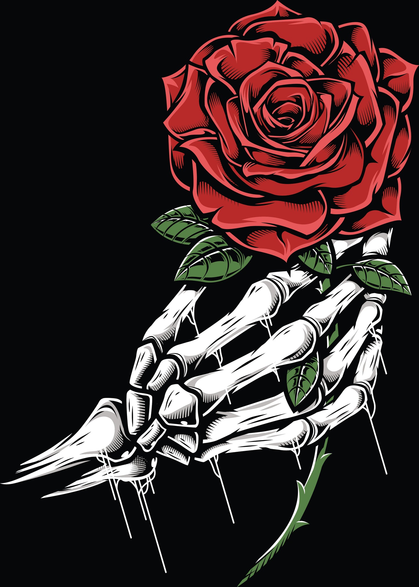 Bazaar - Skeleton/Rose Hands