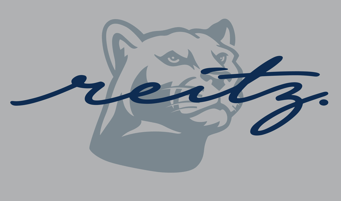 Reitz - Puff Script Panther Head Shirts