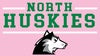 North- Comfort colors North Huskies Logo