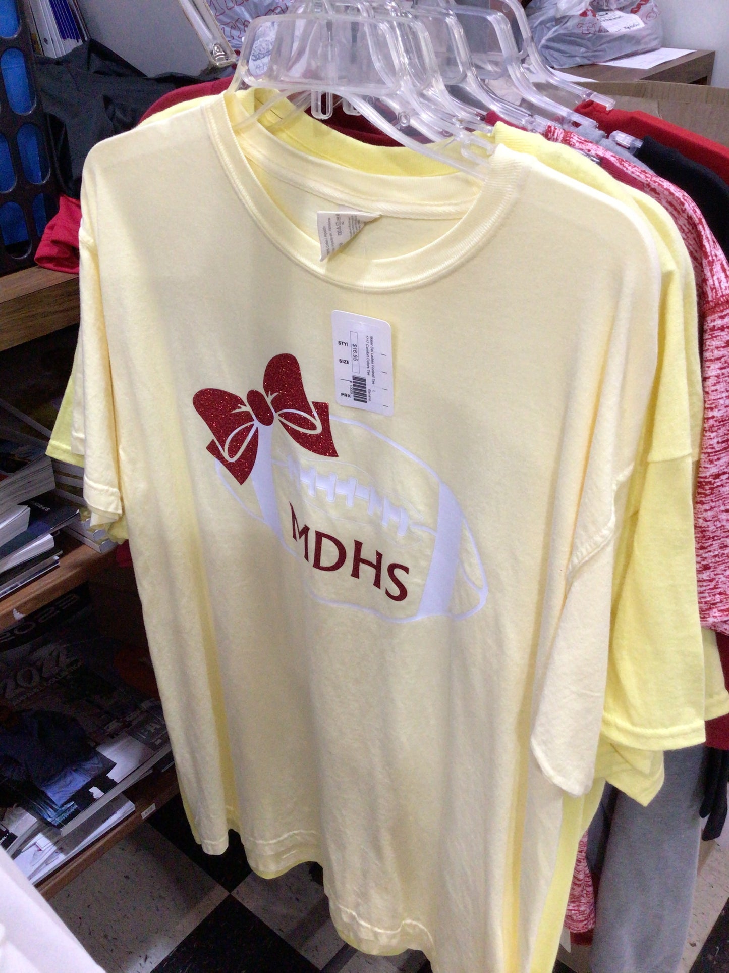 Mater Dei - MD Football Bow S/S Tee