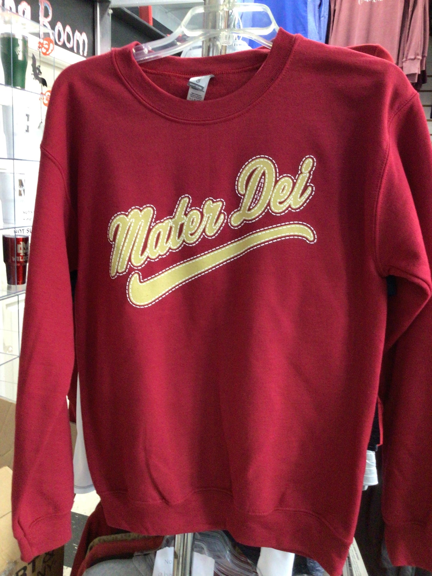 Mater Dei - Stitch Logo Gildan Crew