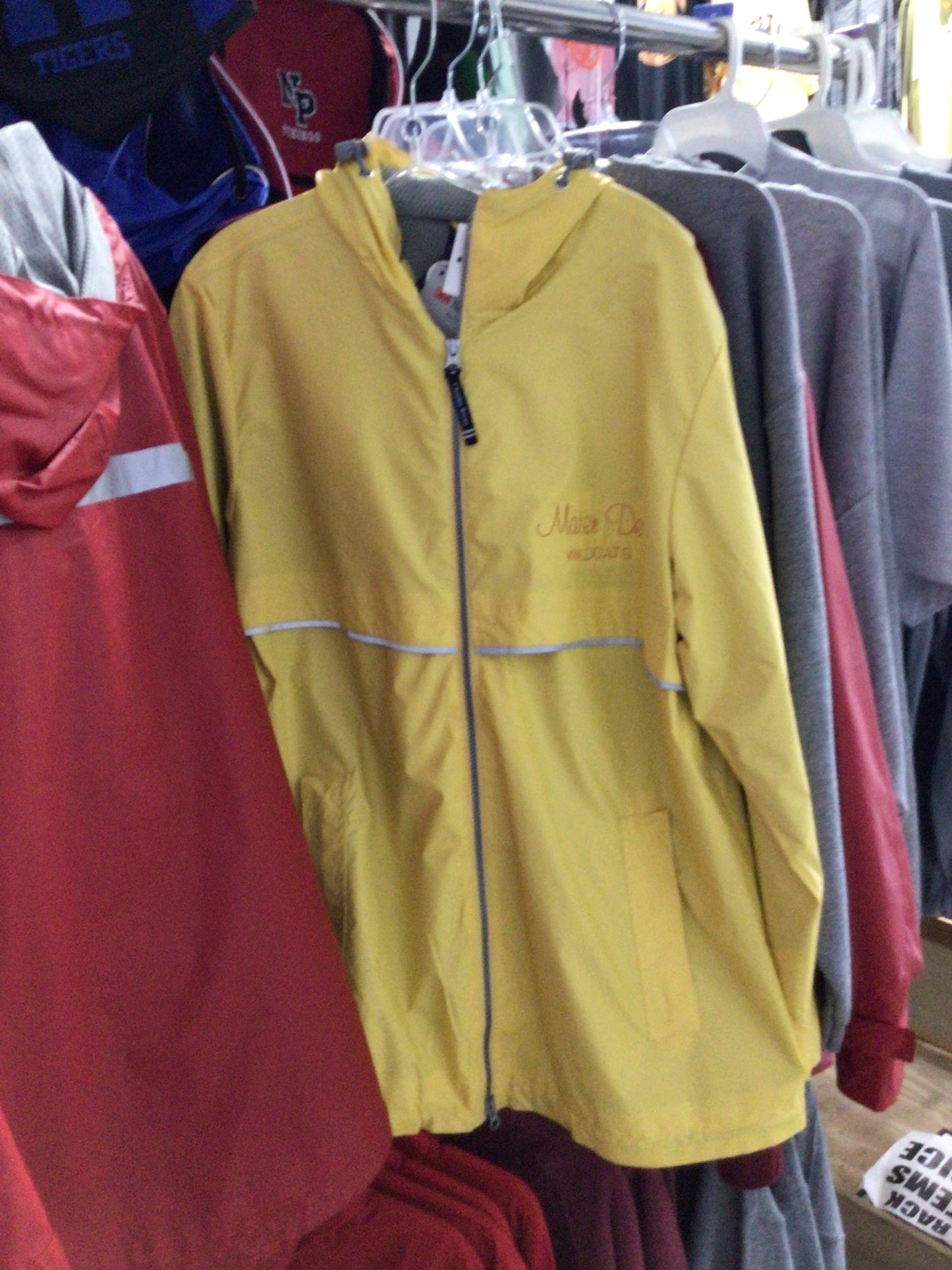 Mater Dei - Stitched Charles River Rain Jacket