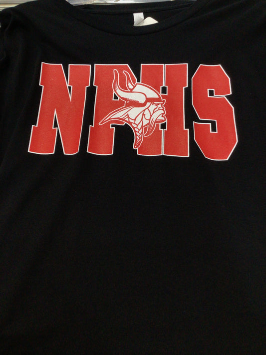 NP - NPHS Viking Head L/S Bella Canvas