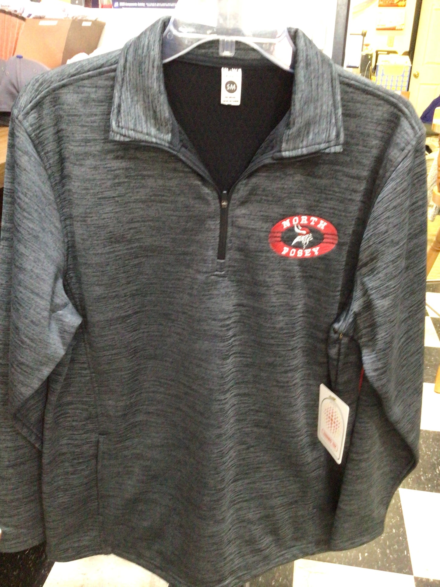 North Posey - BAW Oval Honeycomb 1/4 Zip