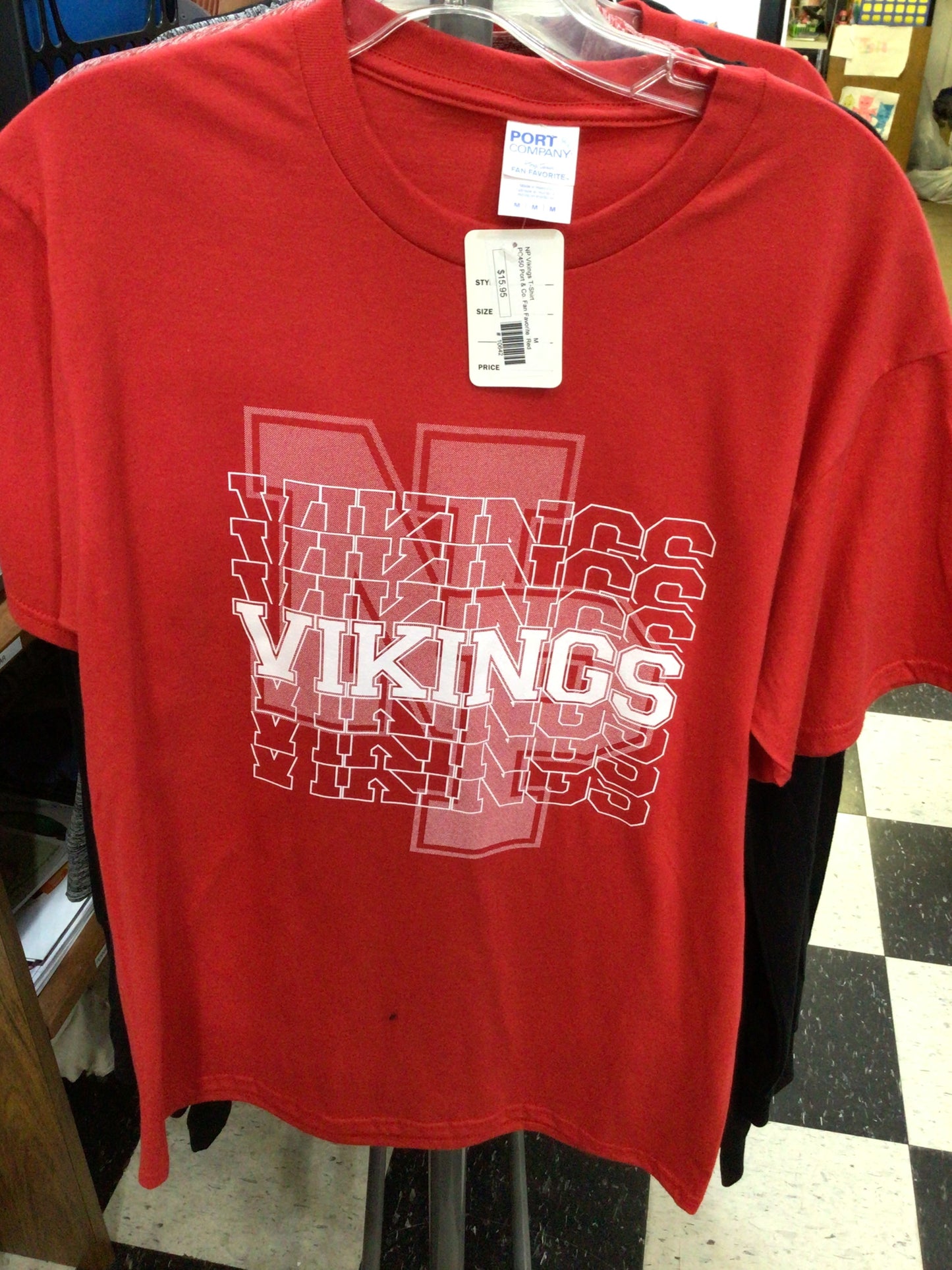 North Posey - Vikings Repeat P+C S/S Tee