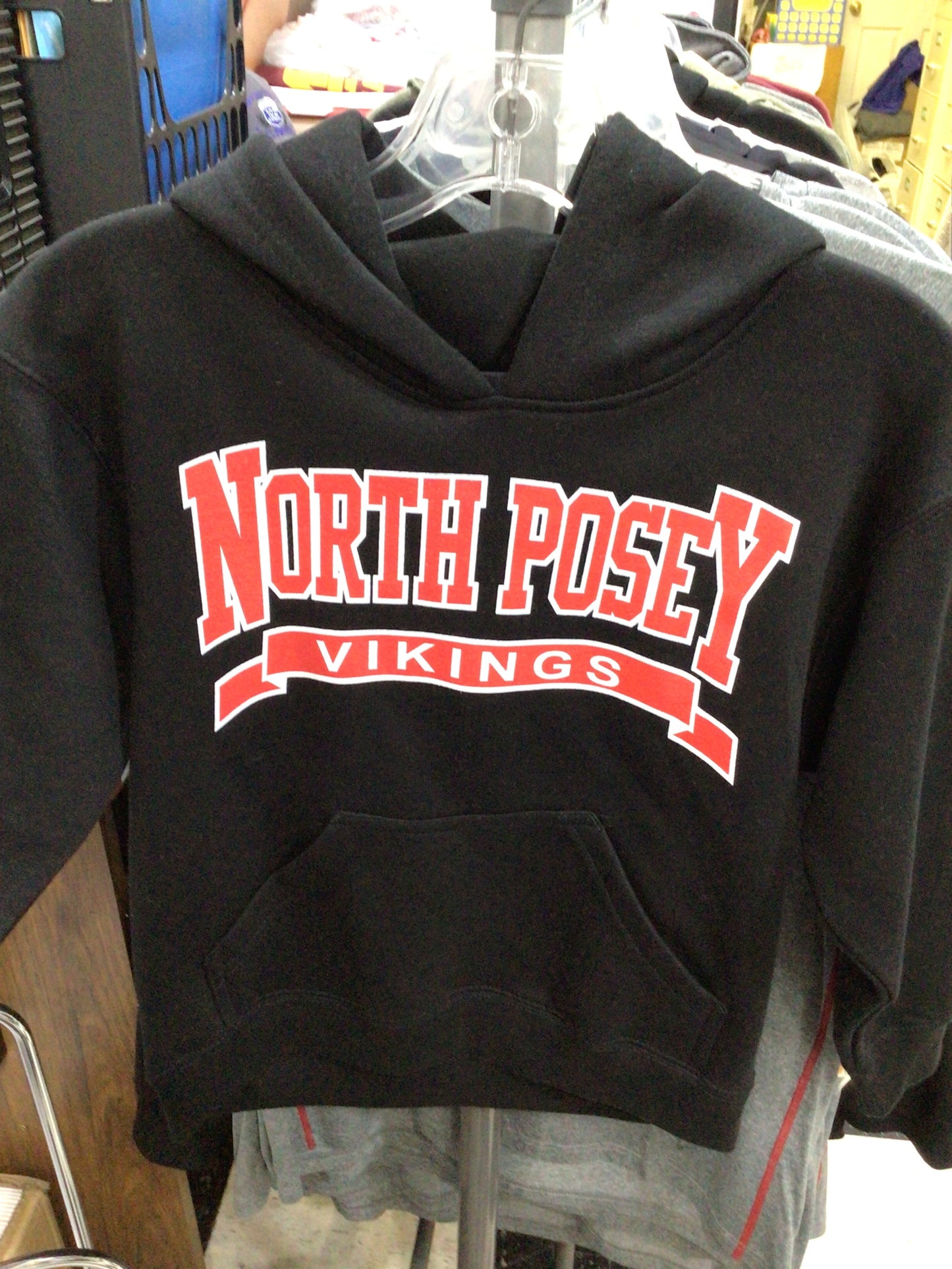 North Posey - Youth Pennant Banner Hoodie