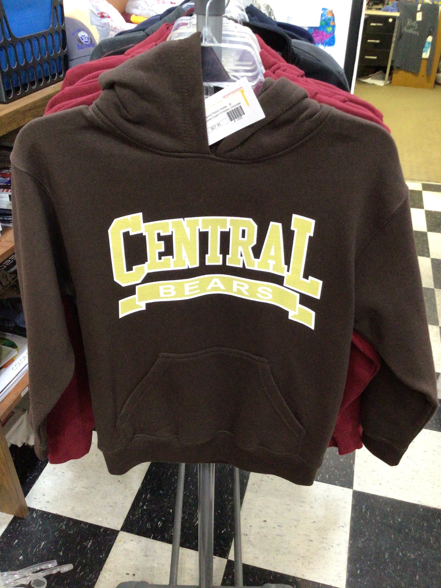Central - Youth Banner Pennant Hoodie