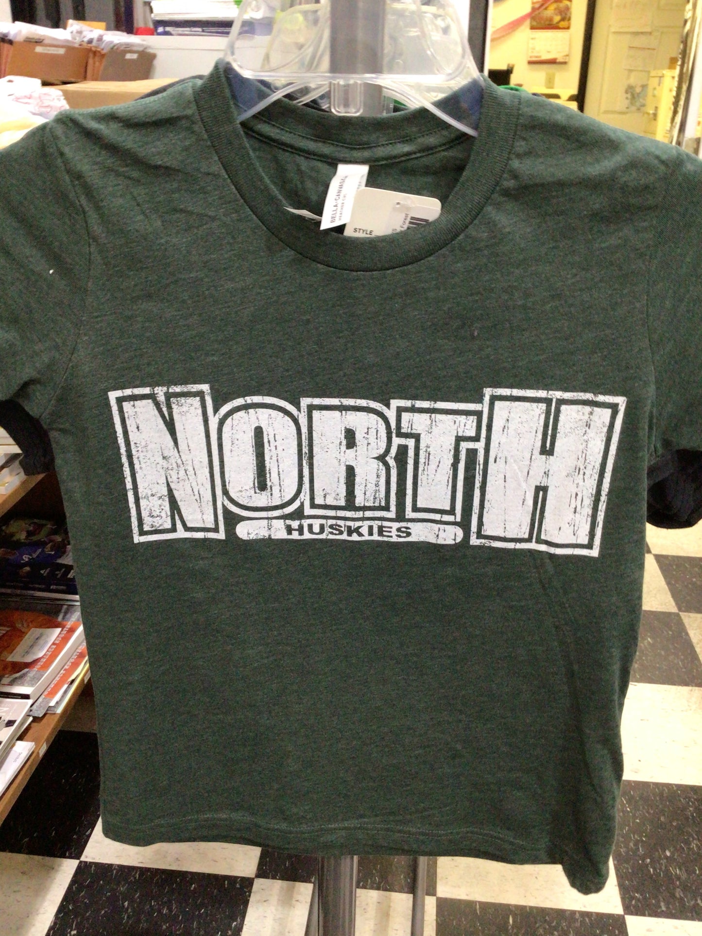 North - Youth Bella Canvas Distress. S/S