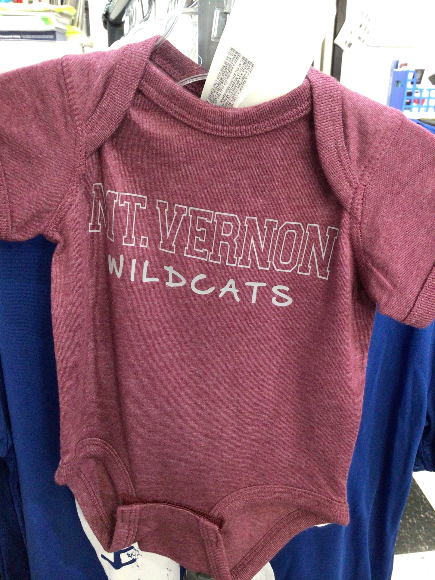 Mt. Vernon - RS Wildcats Infant Onesie