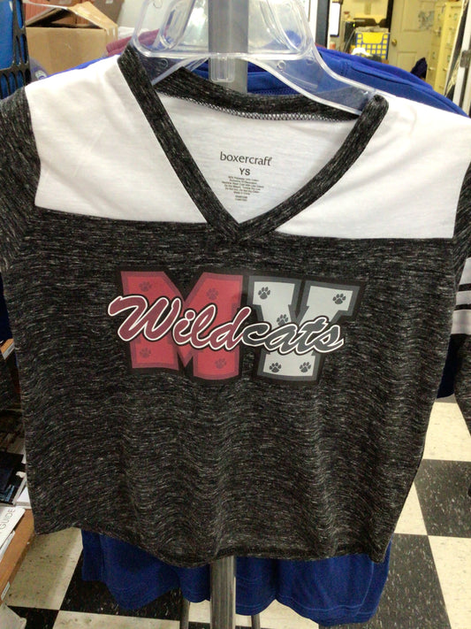 Mt. Vernon - Girls MV Paws Glory Days Tee