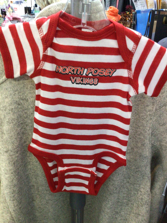 North Posey - Infant Vikings Onesie
