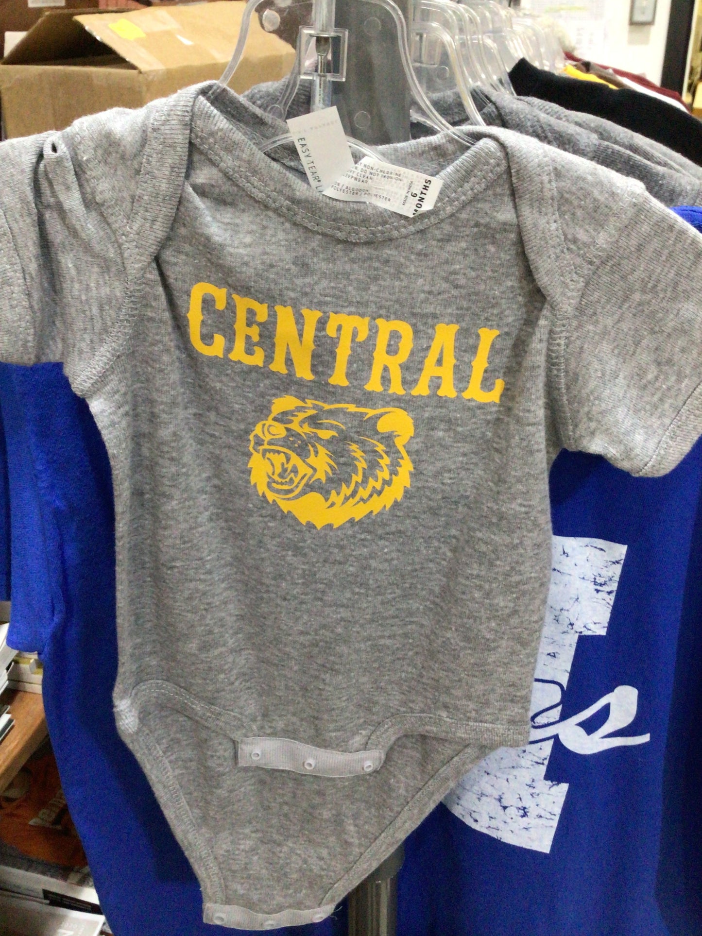 Central - Infant Bear Head Onesie