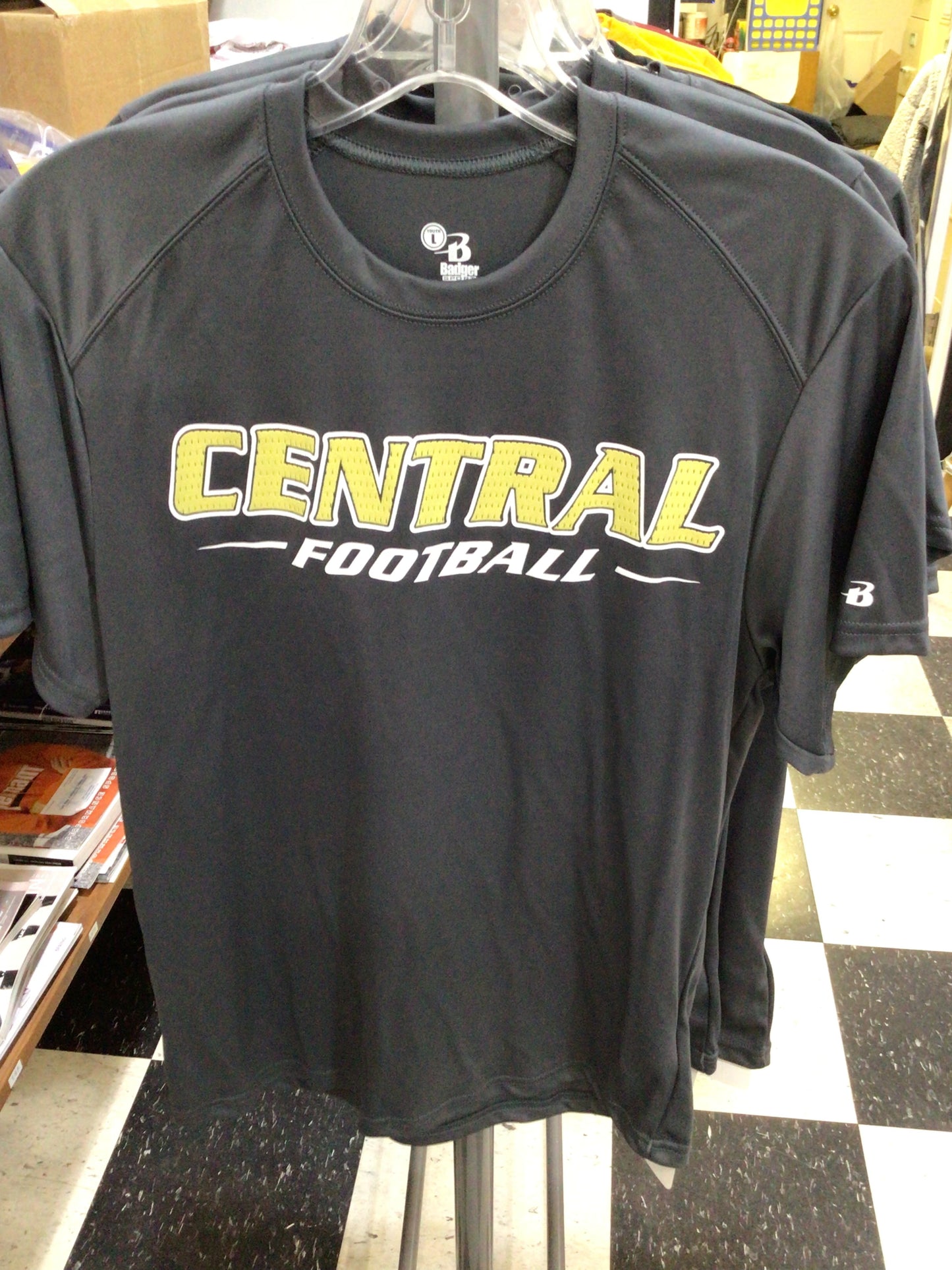 Central - Youth Football Slant Dri Fit Tee