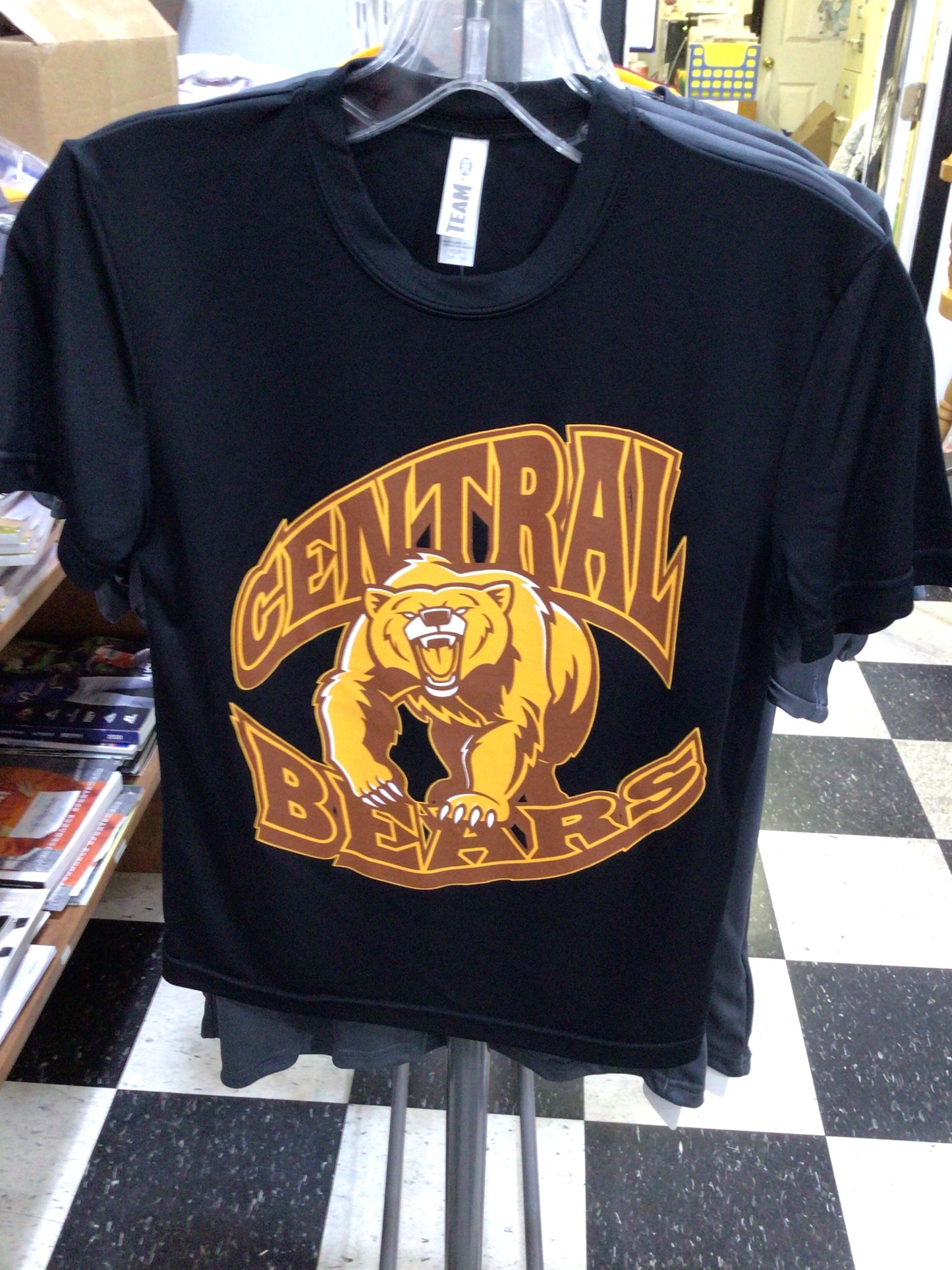 Central - Youth Roaring Bear Dri Fit S/S Tee