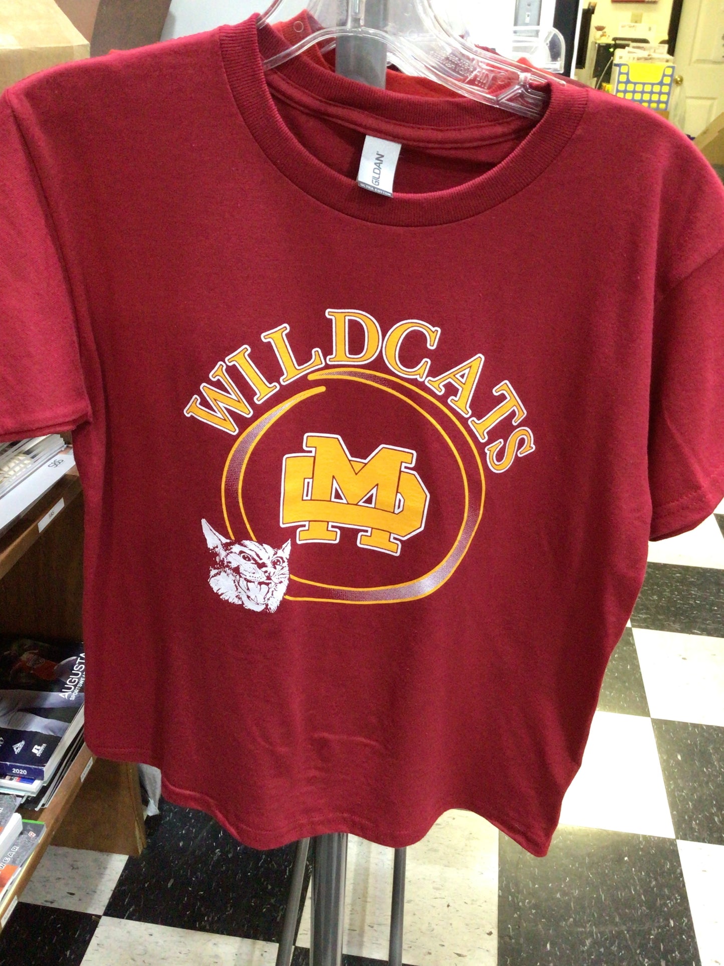 Mater Dei - Youth Circle Wildcat Head S/S