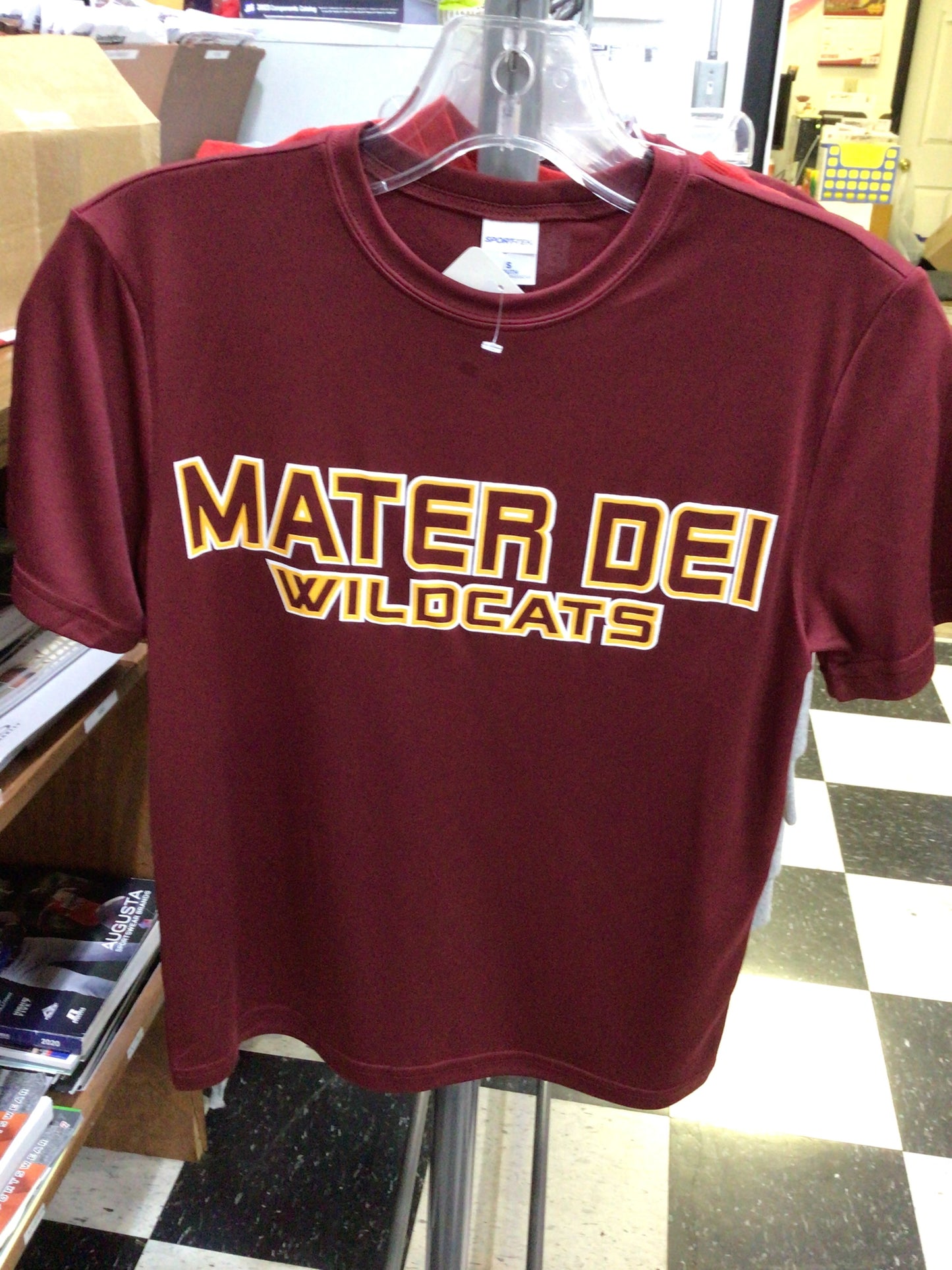 Mater Dei - Youth Outline Dri Fit S/S