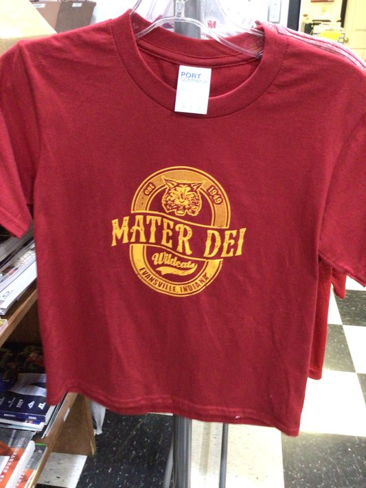 Mater Dei - Youth Oval EST P+C Tee